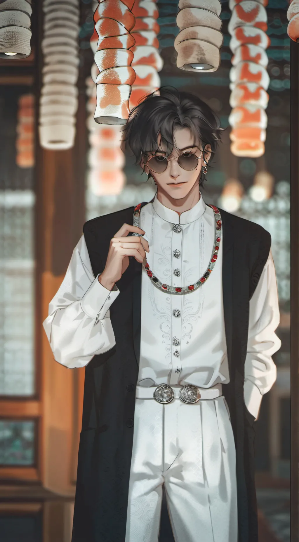 ai character: Zhang lurang background