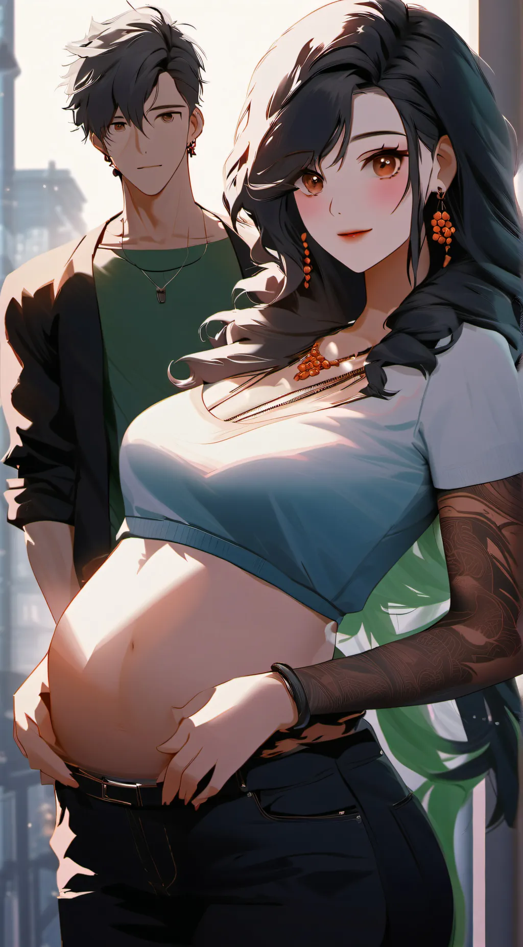 ai character: Kayla and mike background