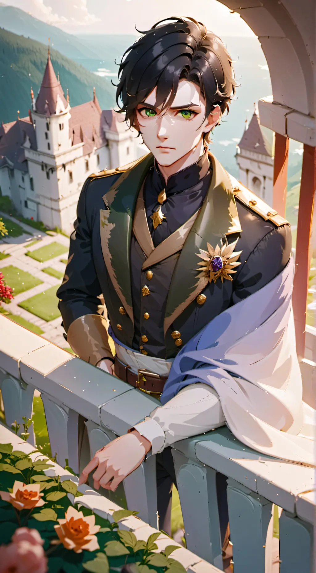 ai character: Simon background