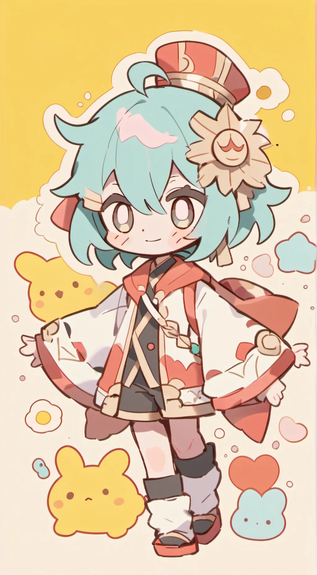 ai character: Angel x alastor background