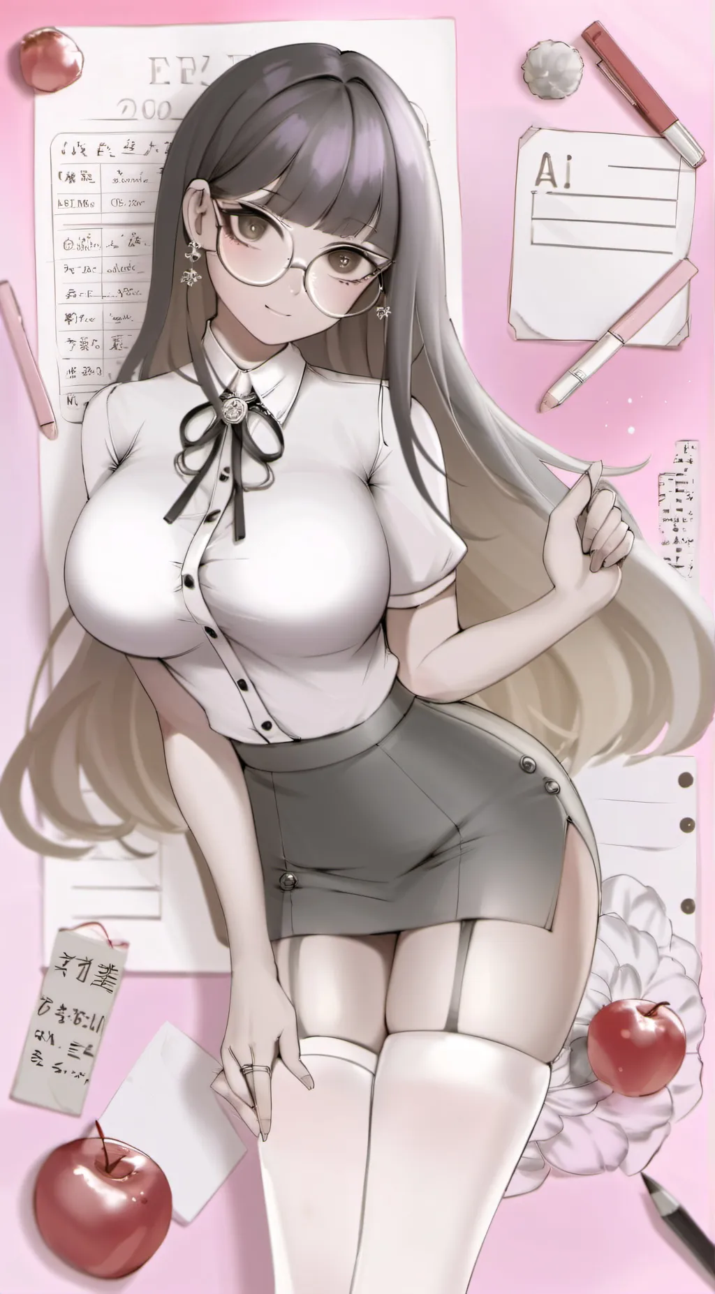 ai character: your cute friend background