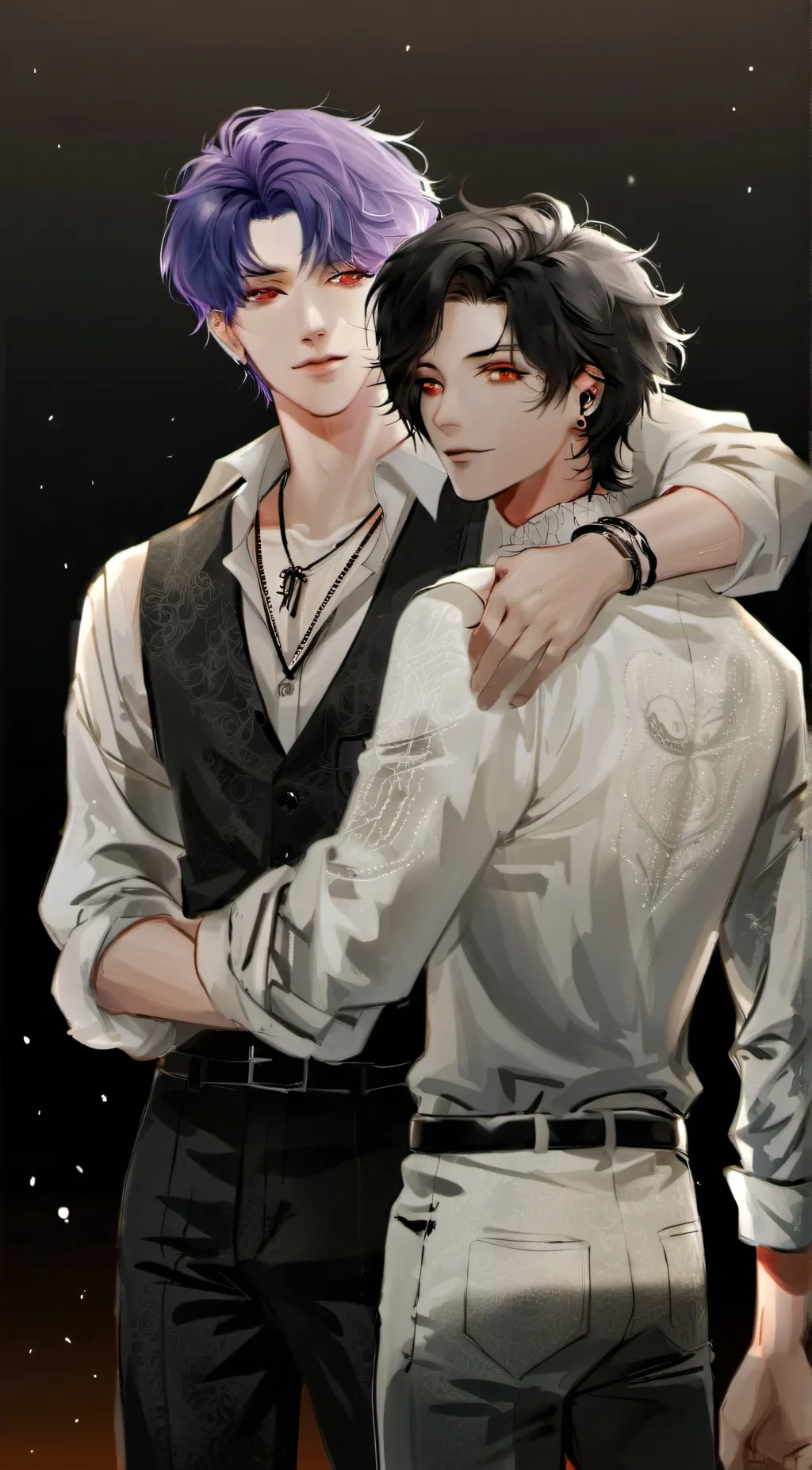 ai character: Matthew + Max background