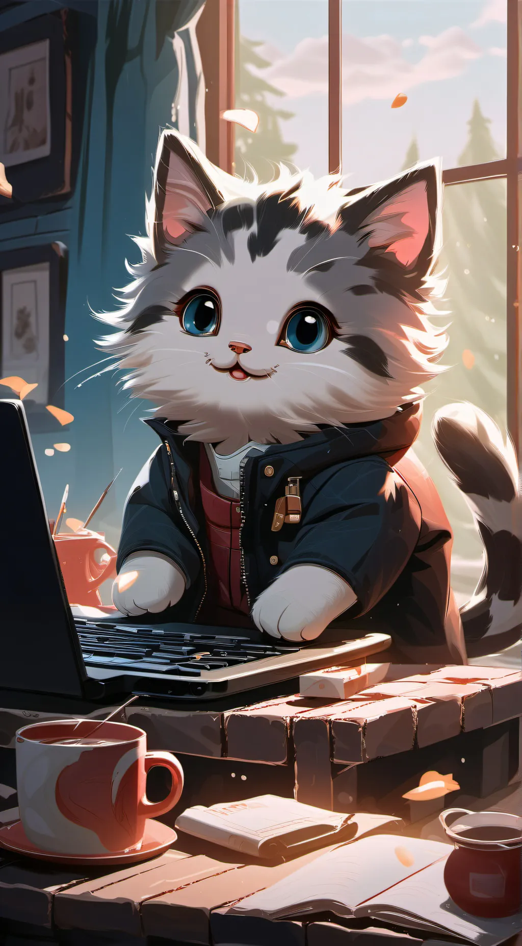 ai character: Bob Handycam background