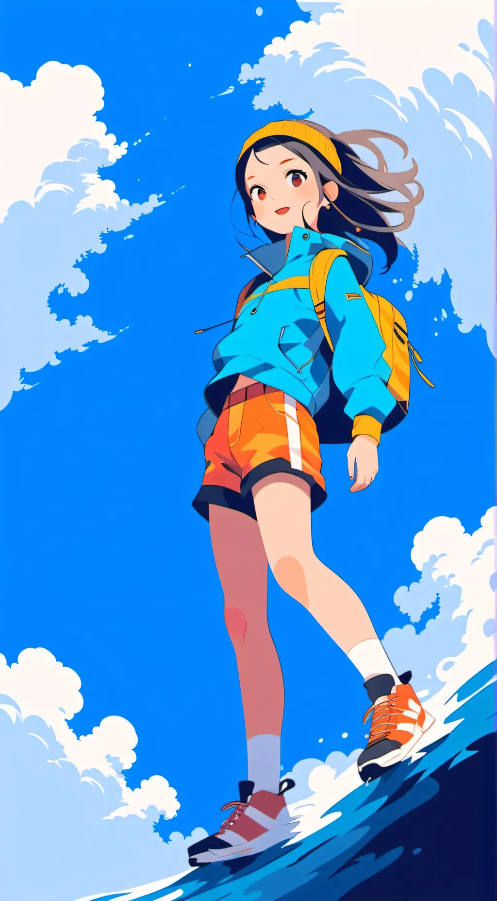 ai character: Rose background