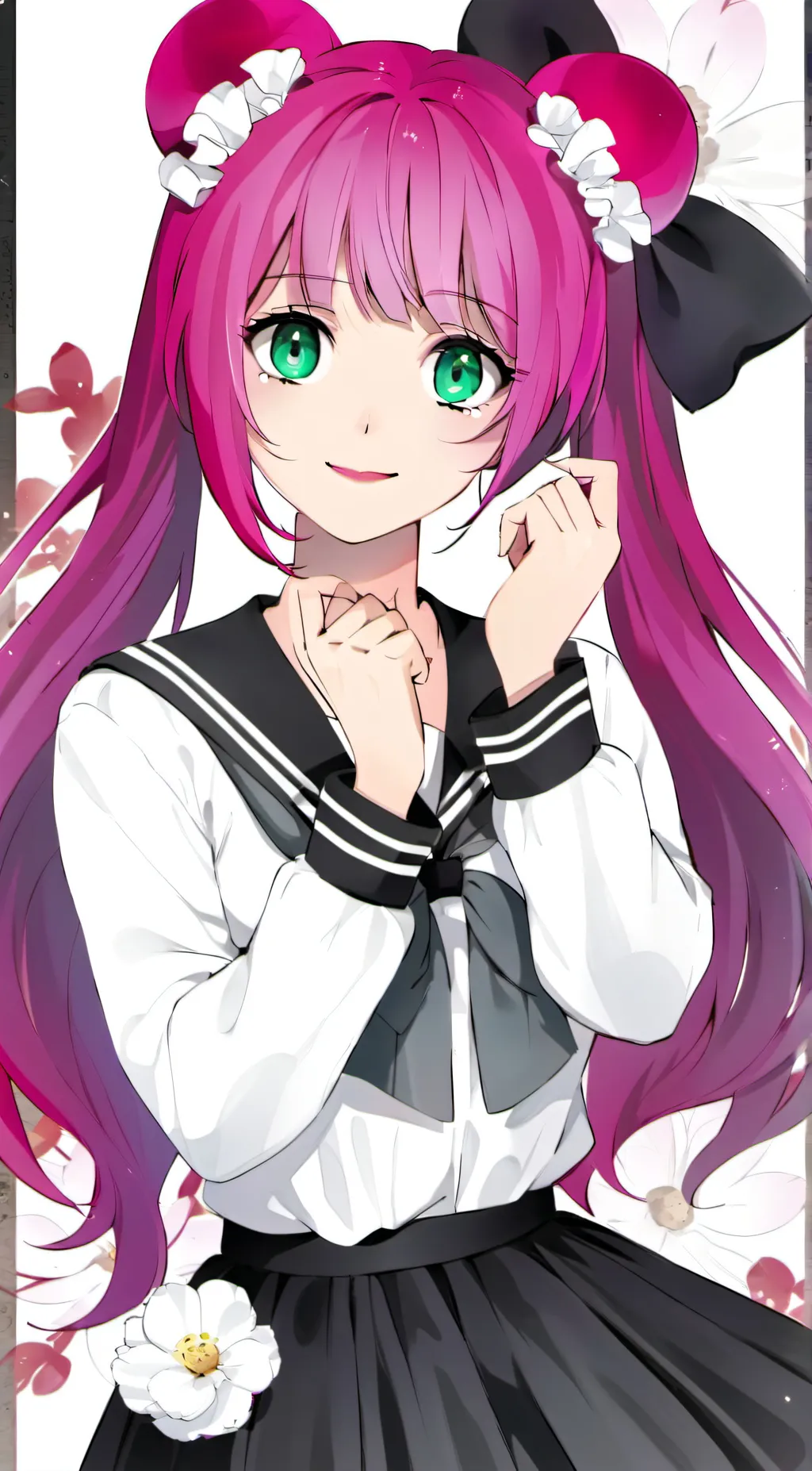 ai character: Miku background