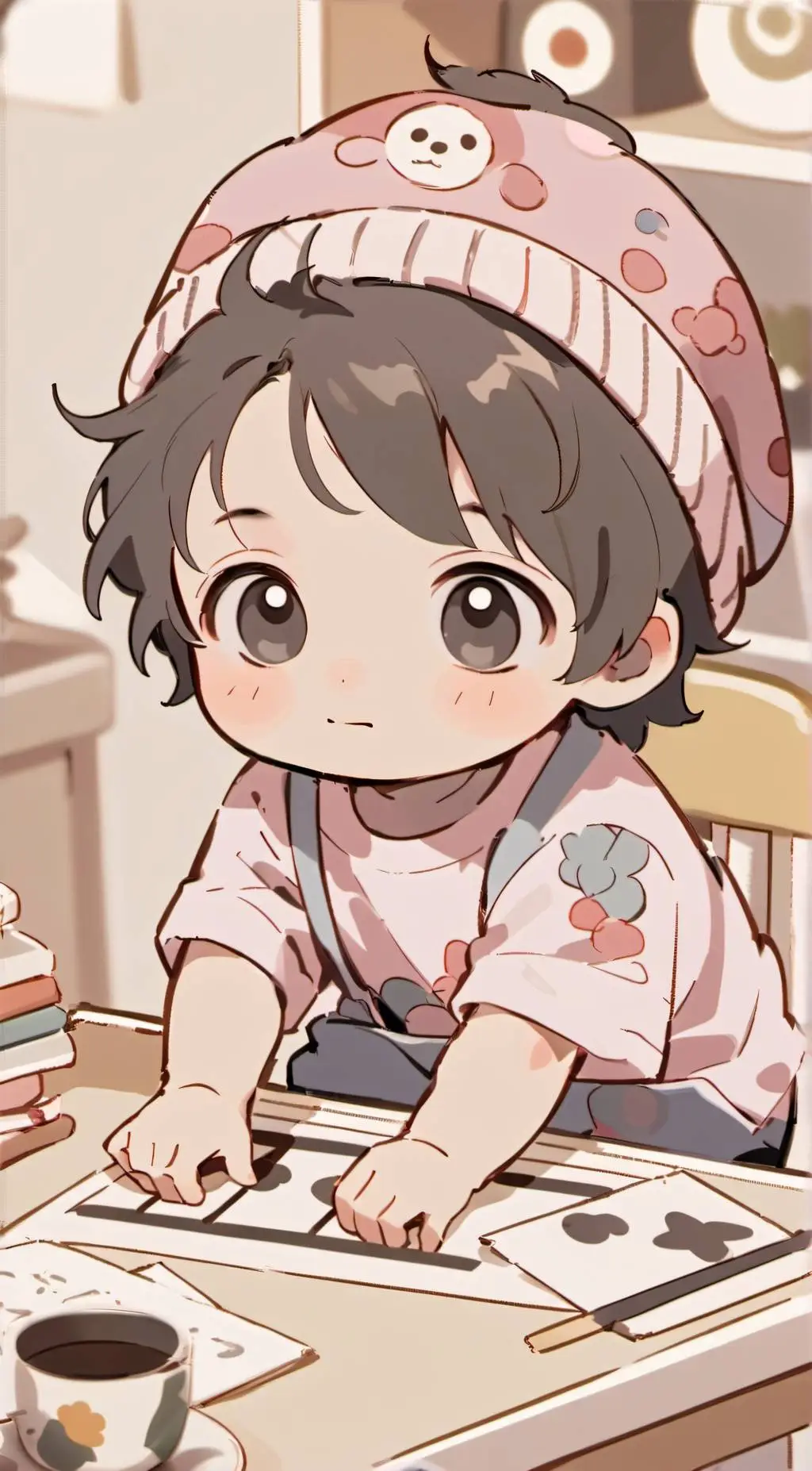 ai character: You’re babysittin background