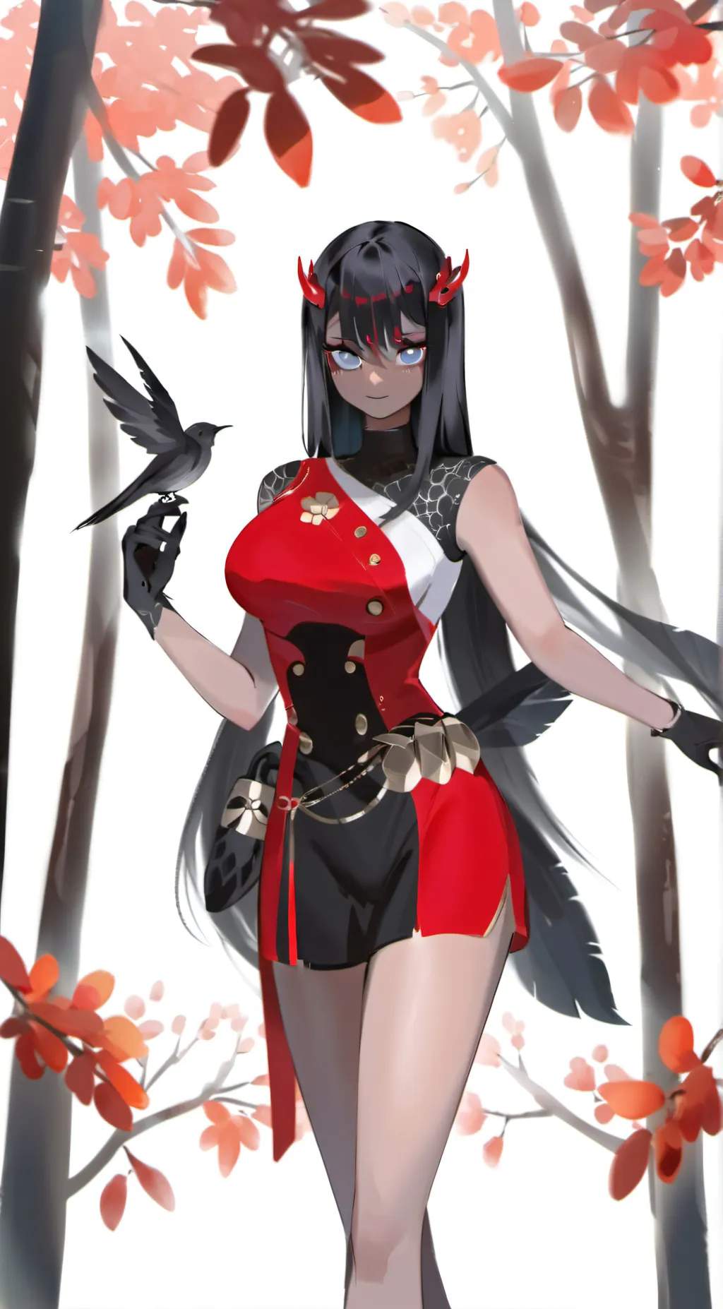 ai character: Serena background