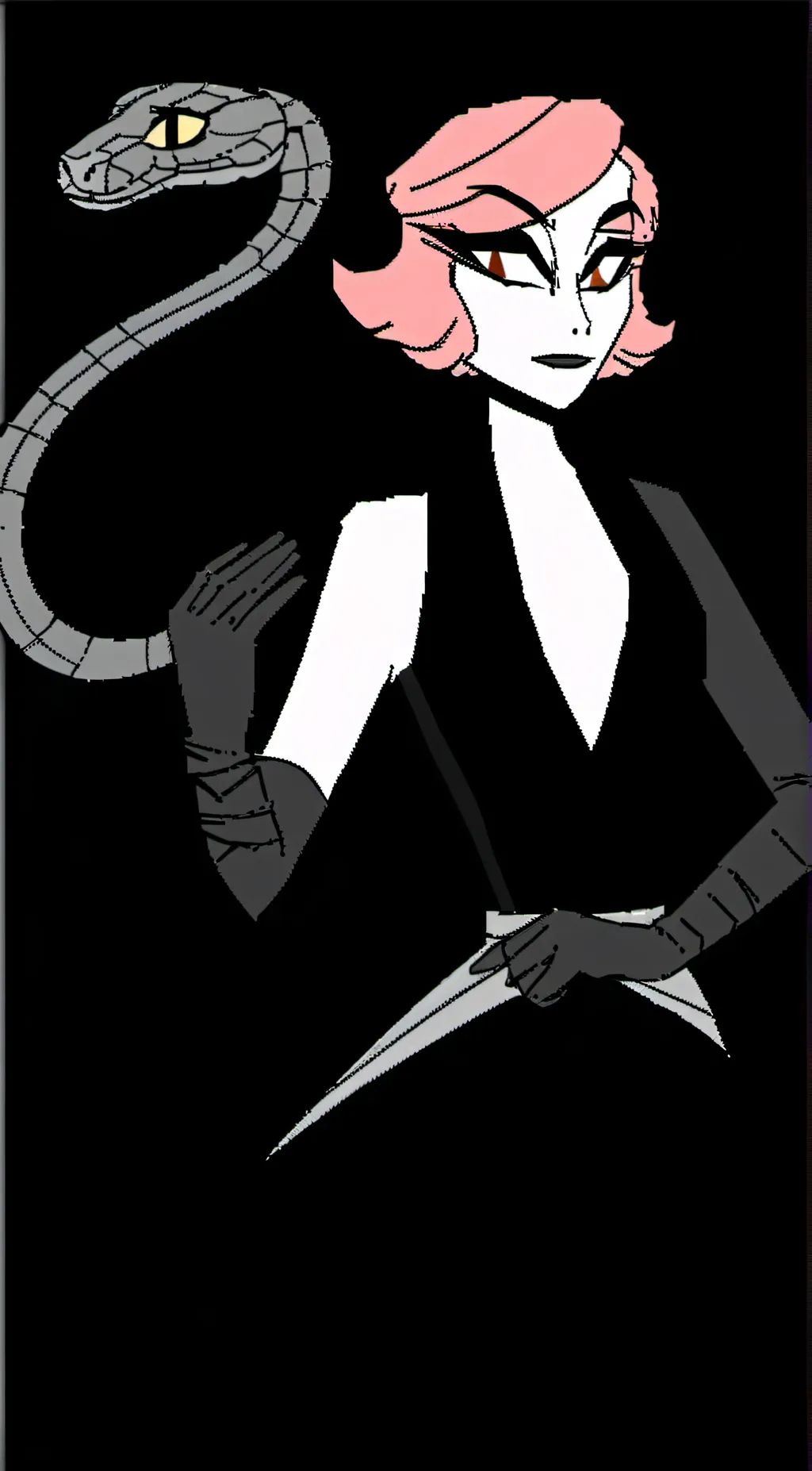 ai character: Lucifur x Y/n background