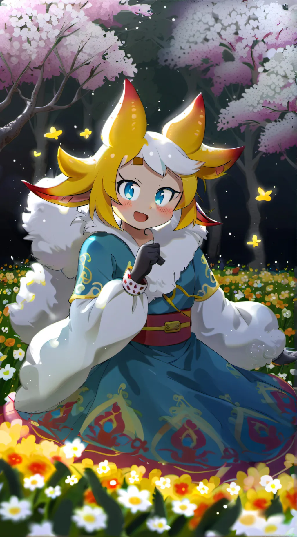 ai character: Tails background