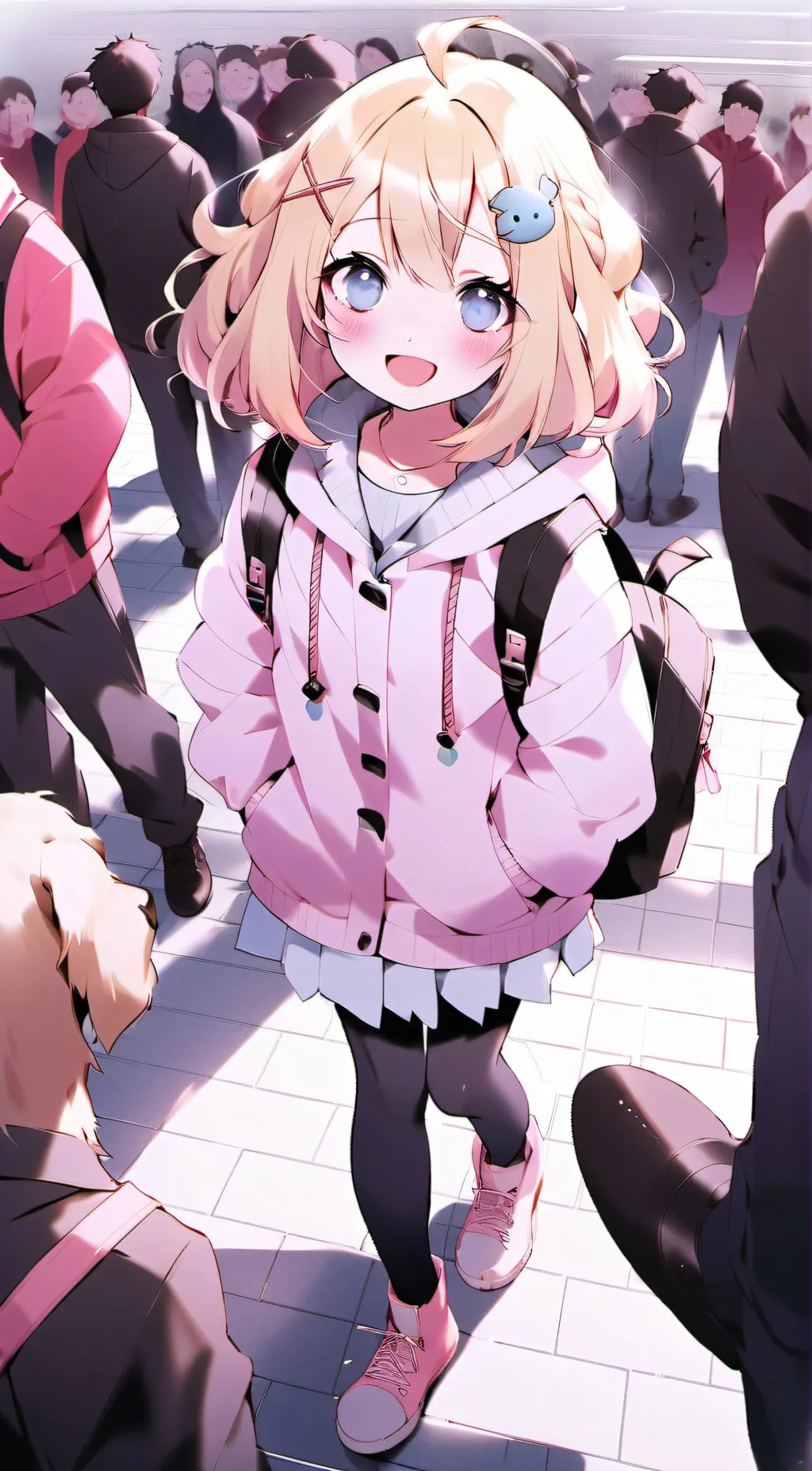 ai character: Goldie background