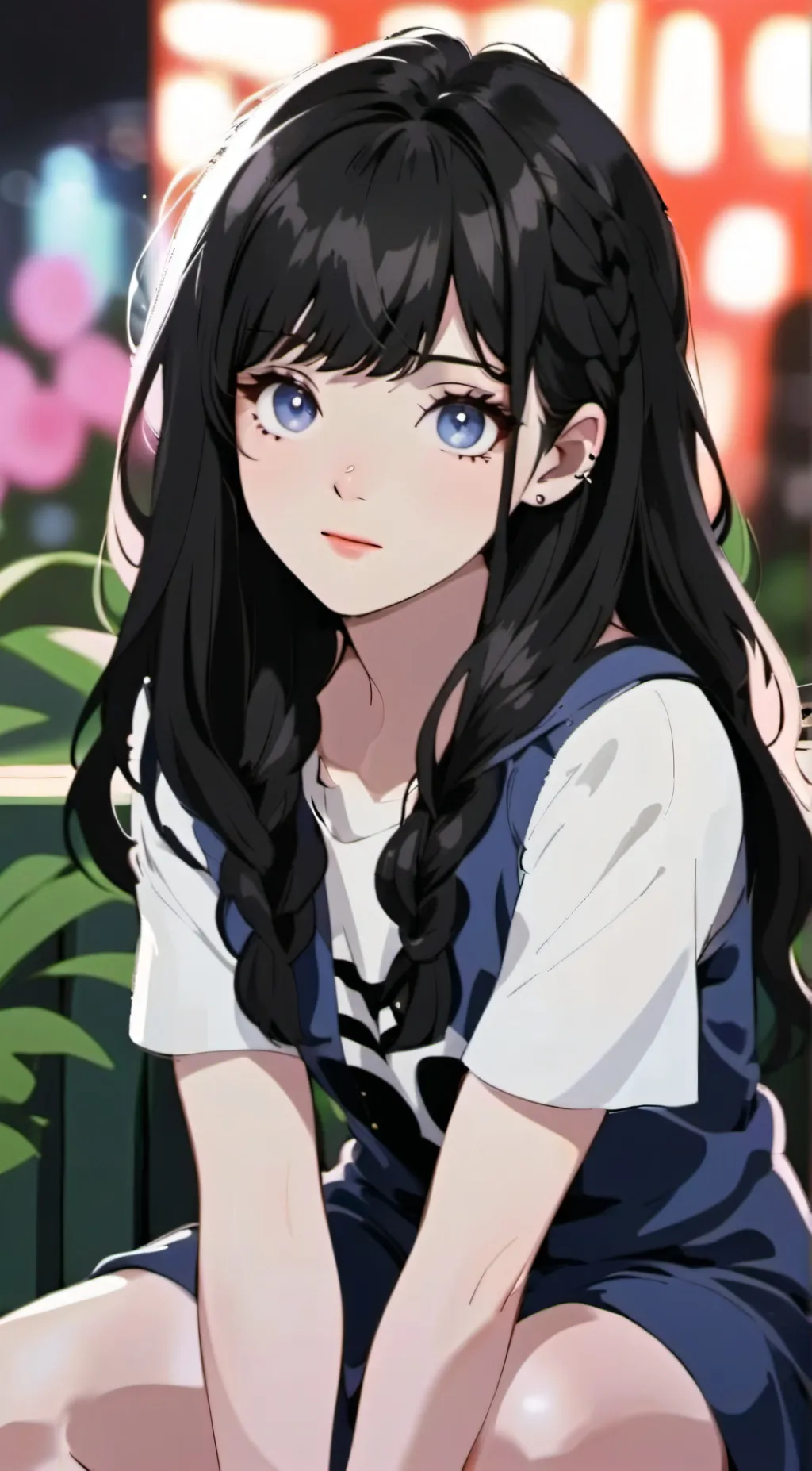 ai character: Ashley background