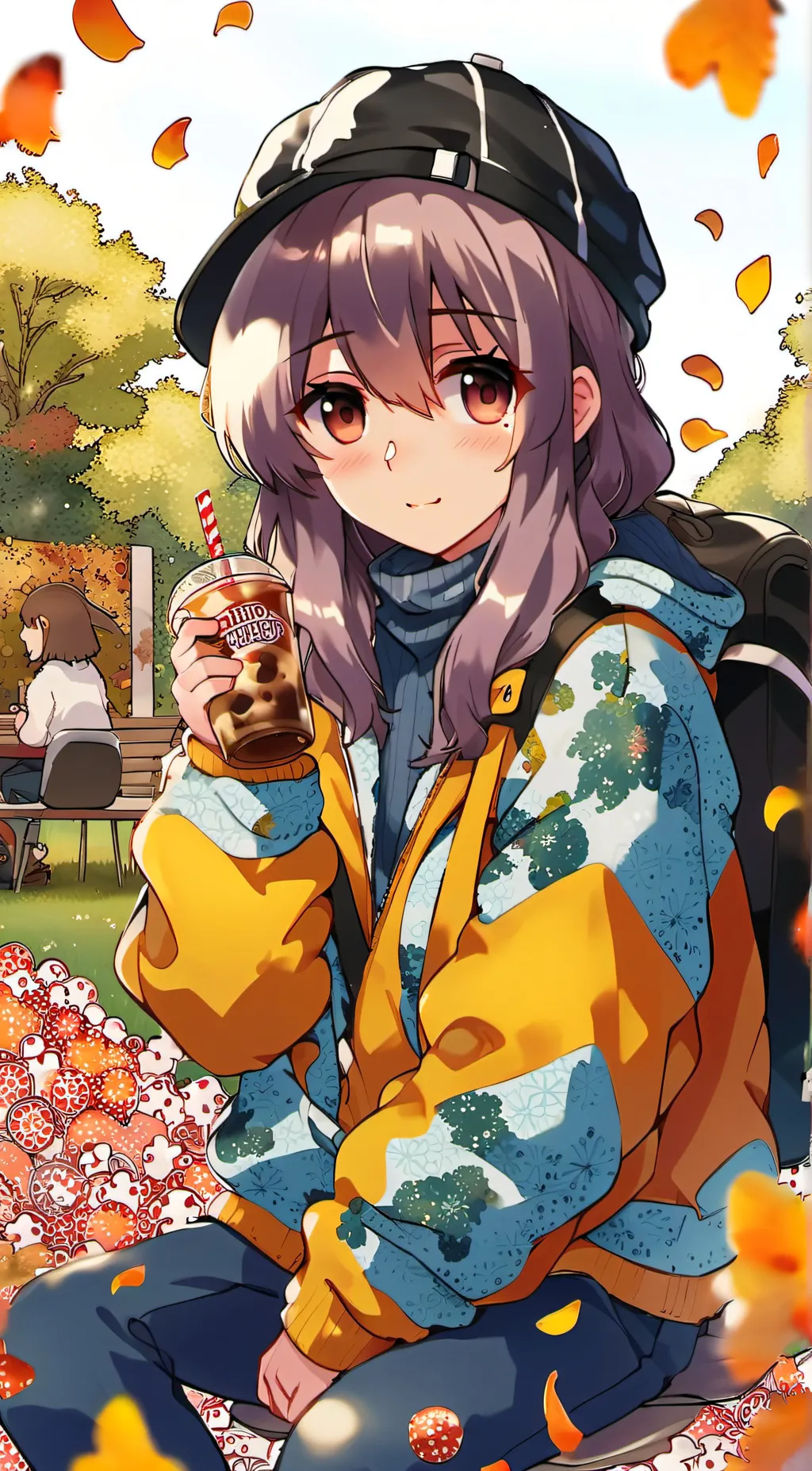 ai character: valerie  background