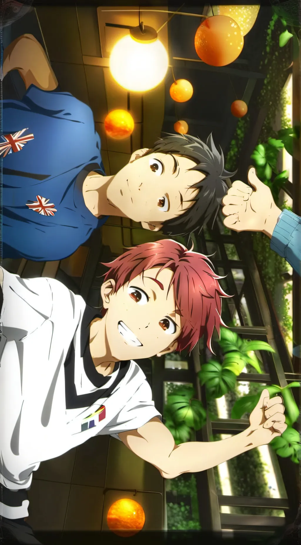 ai character: frends background