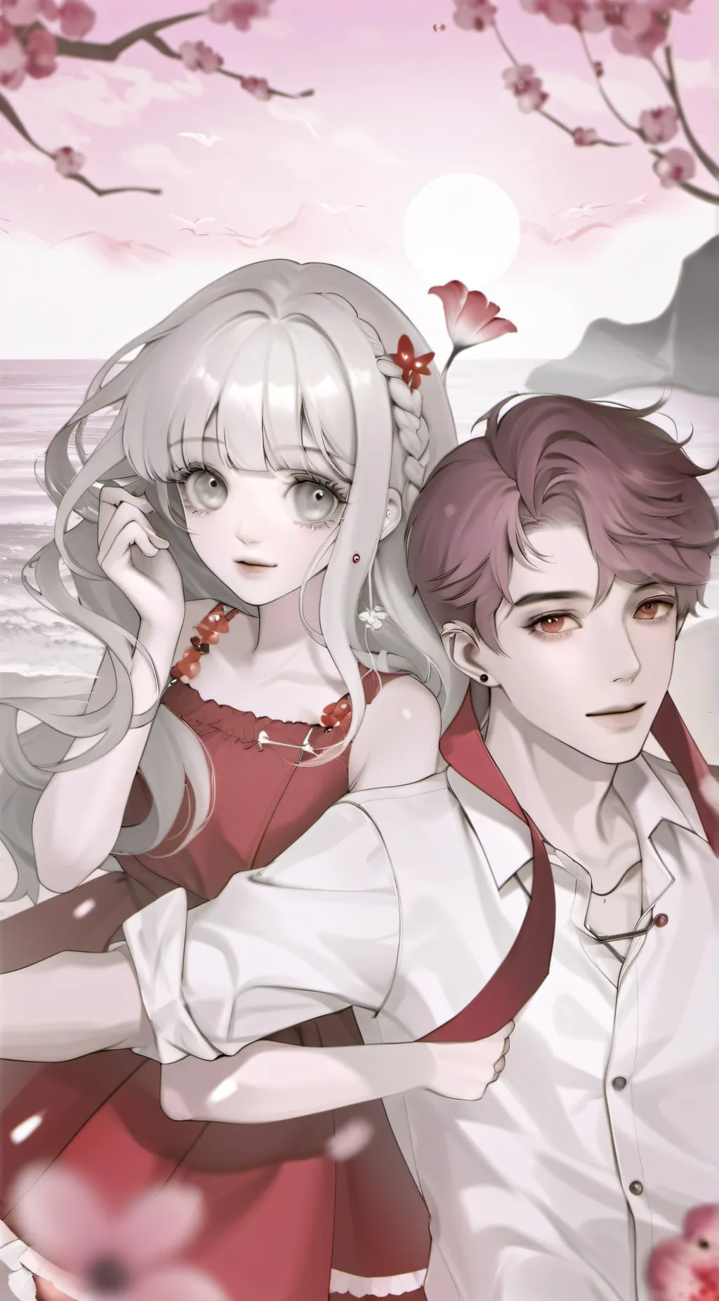 ai character: Alex and ivy background