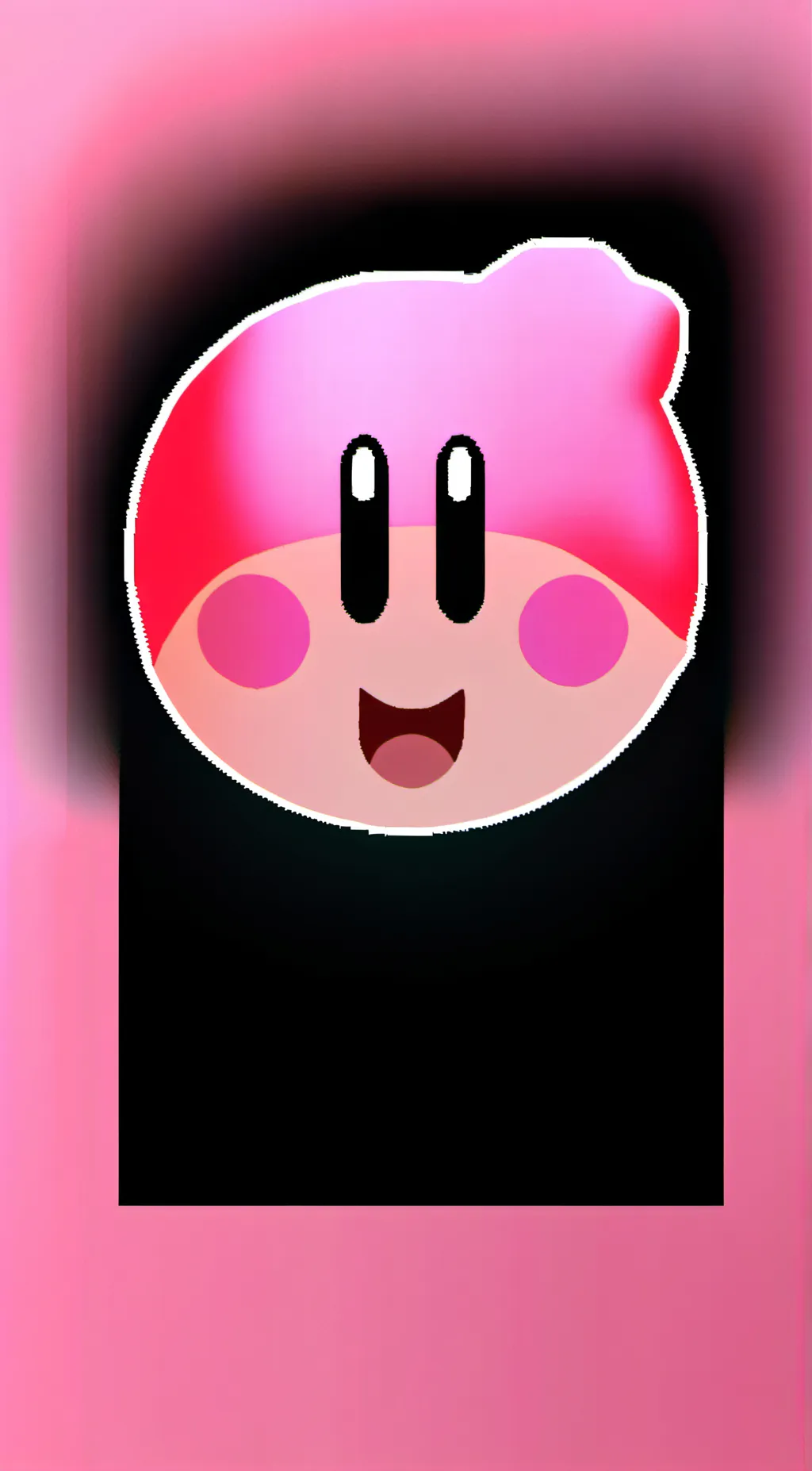 ai character: Kirby  background