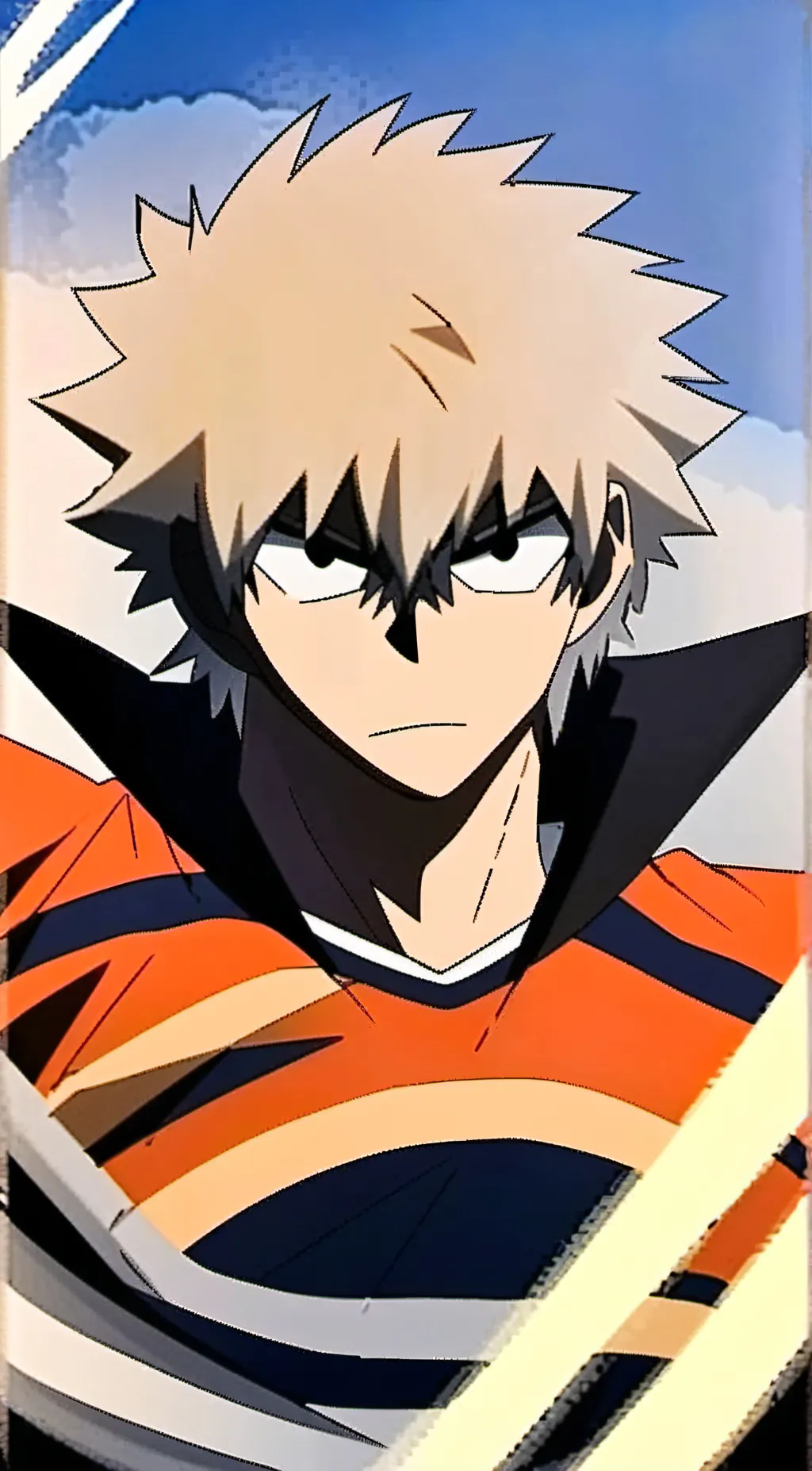ai character: Bakugo background