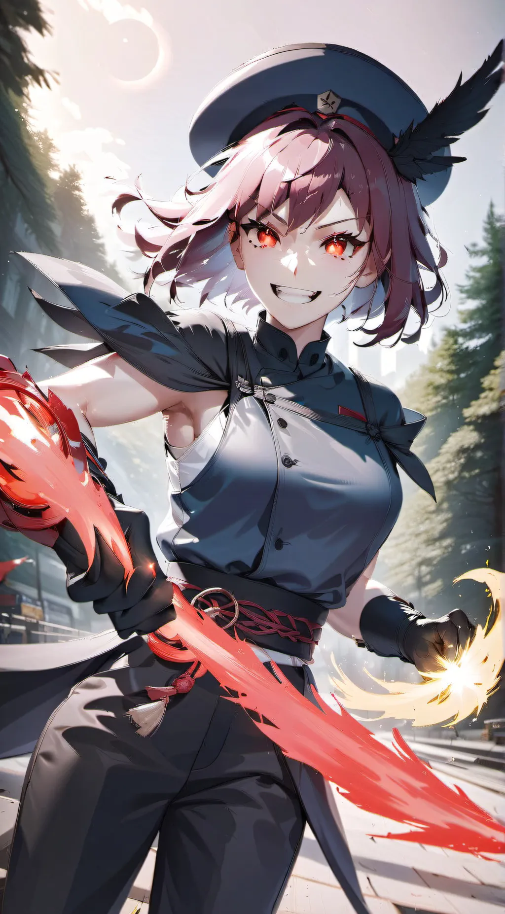 ai character: Scarlett background