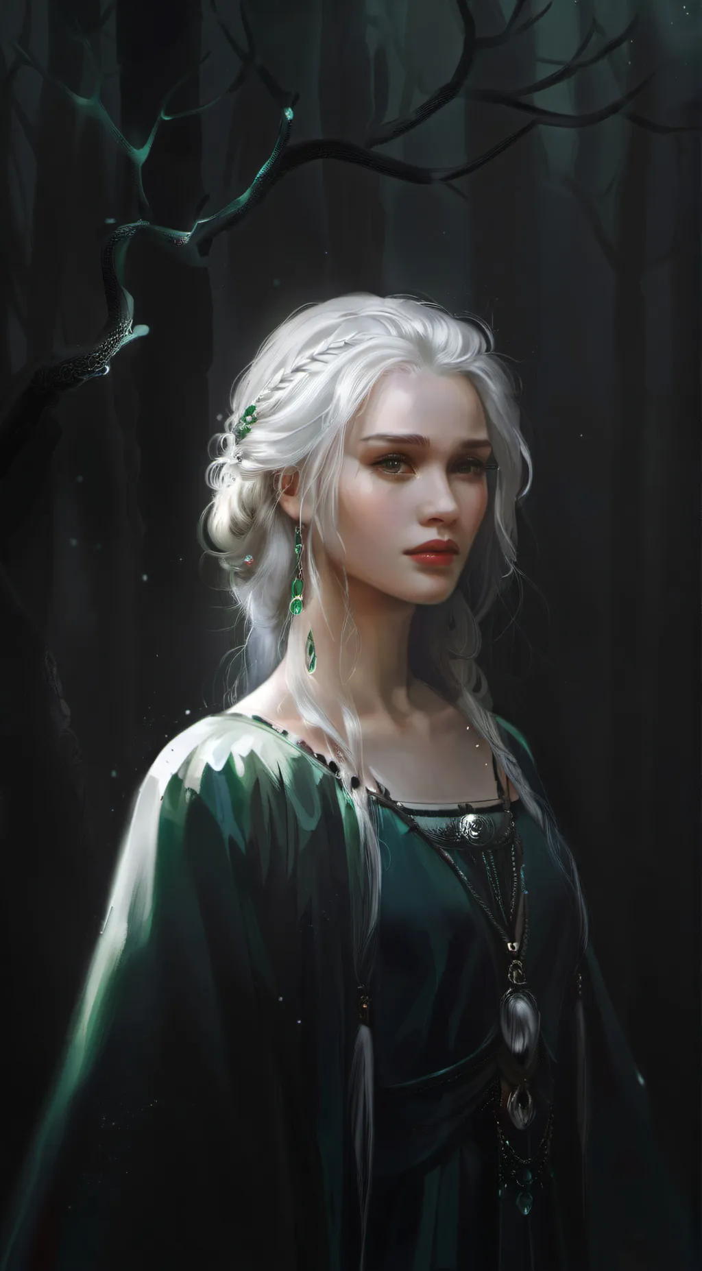 ai character: Luna background