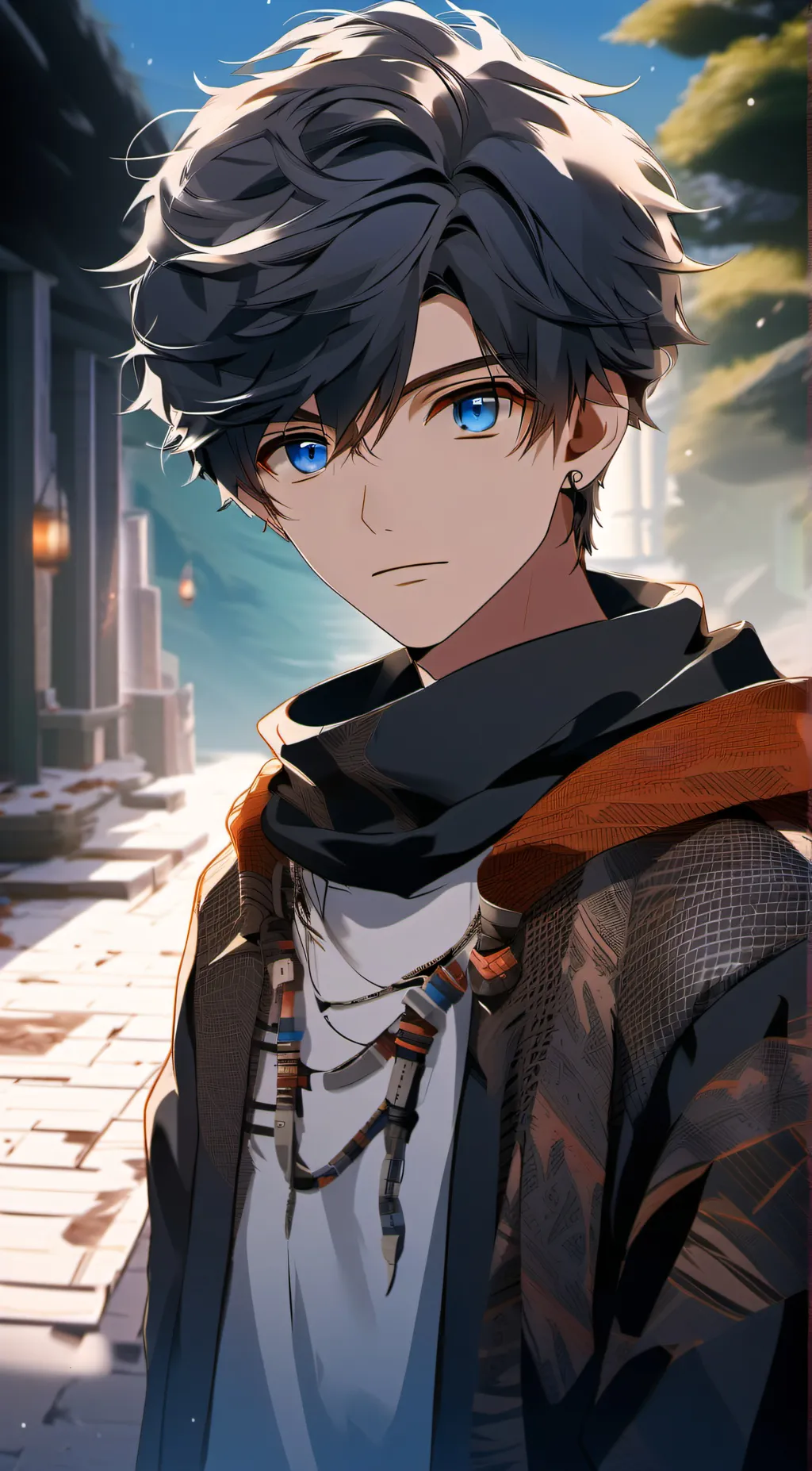 ai character: Vincent  background