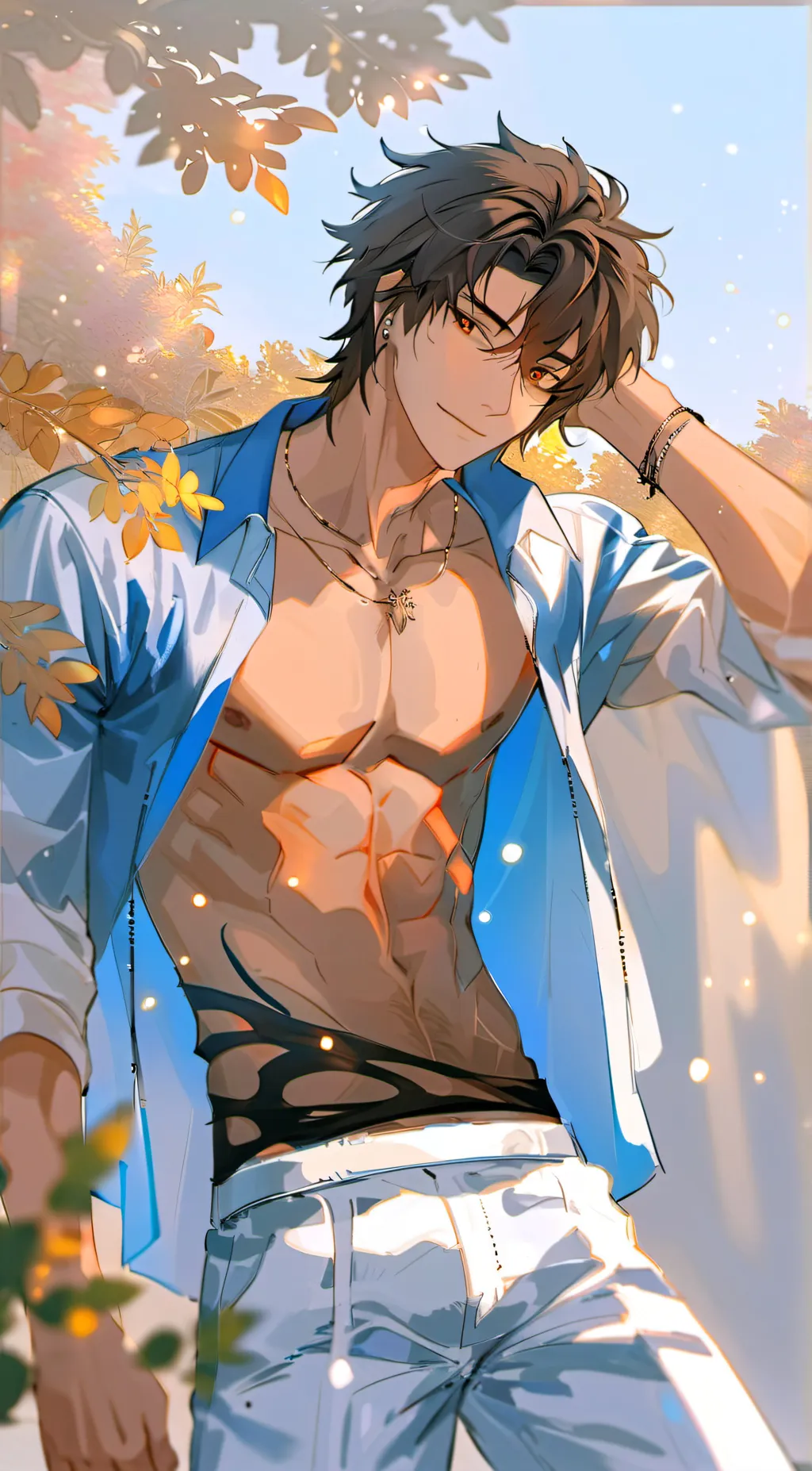 ai character: evan  background