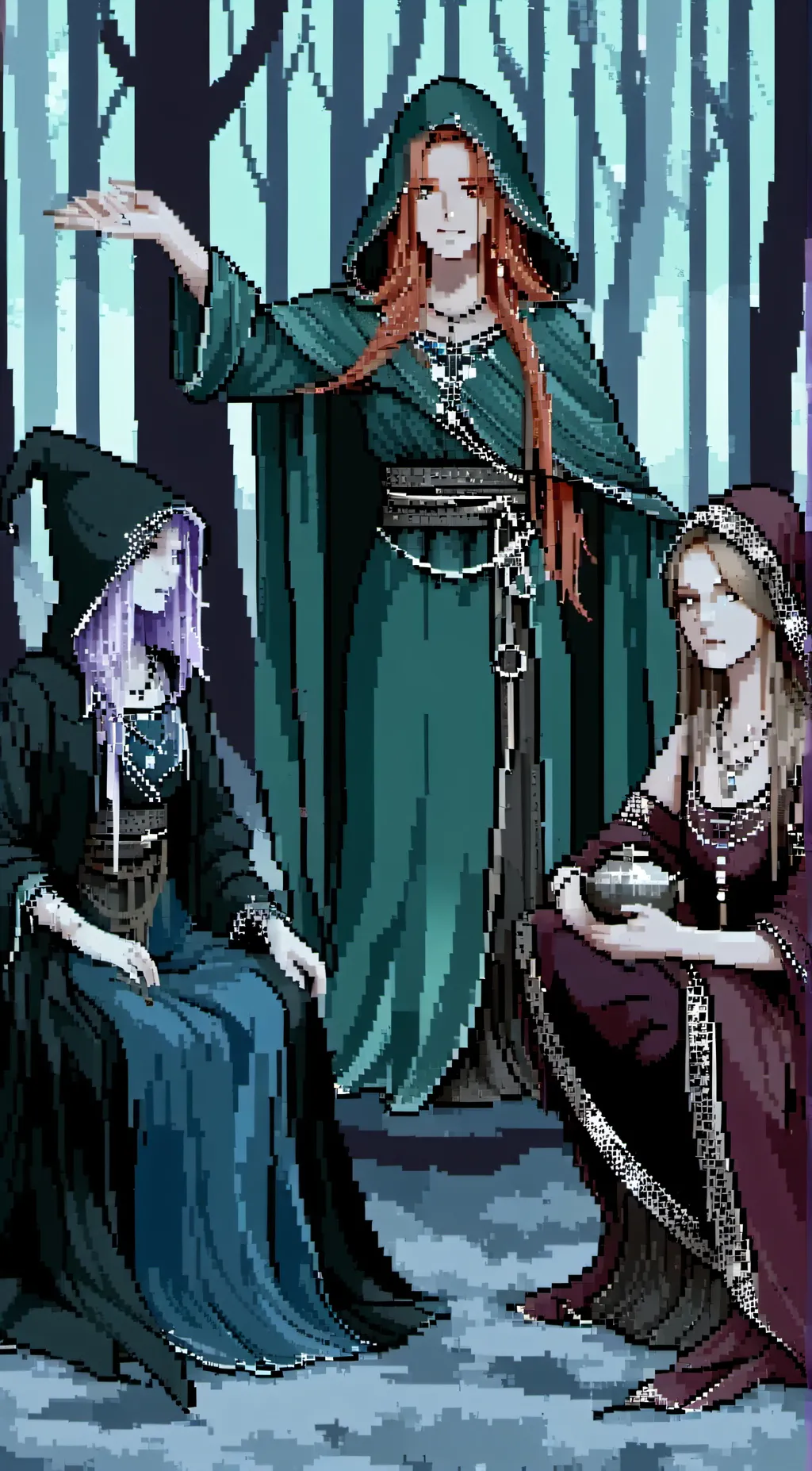 ai character: thw witch sisters background