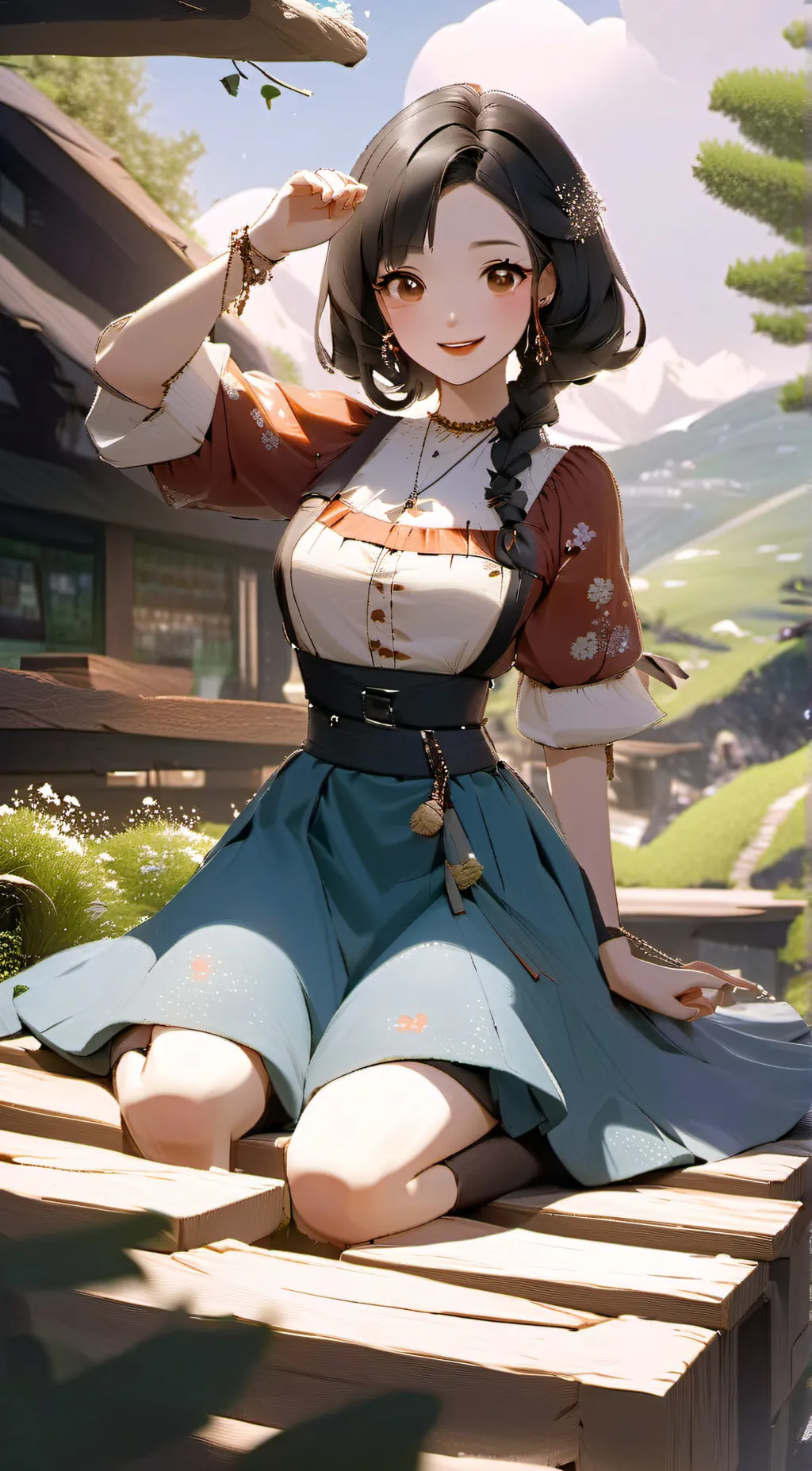 ai character: Jane and you background