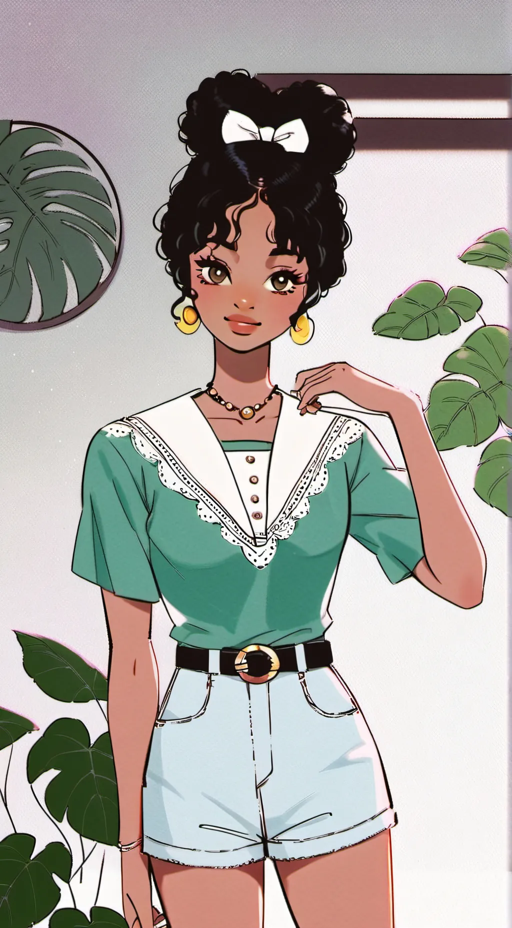 ai character: Maya background