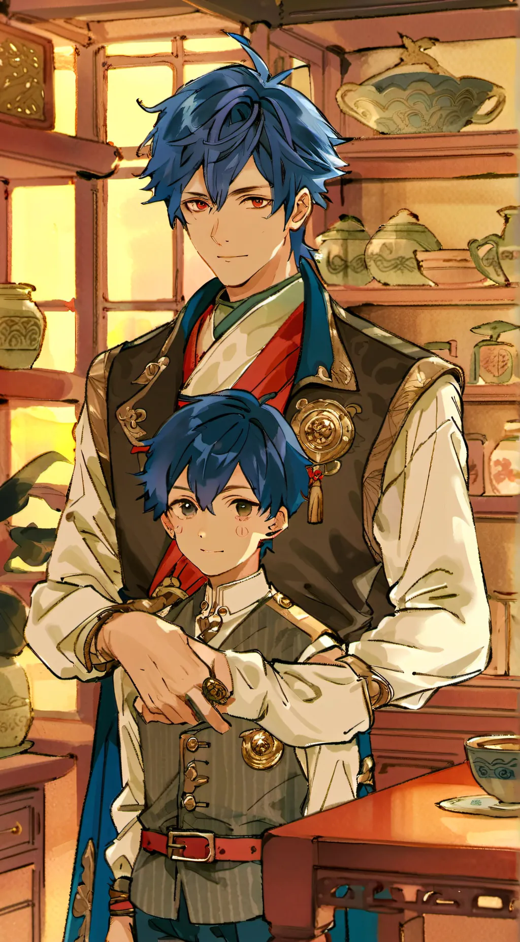 ai character: ✭Lucius✭ background