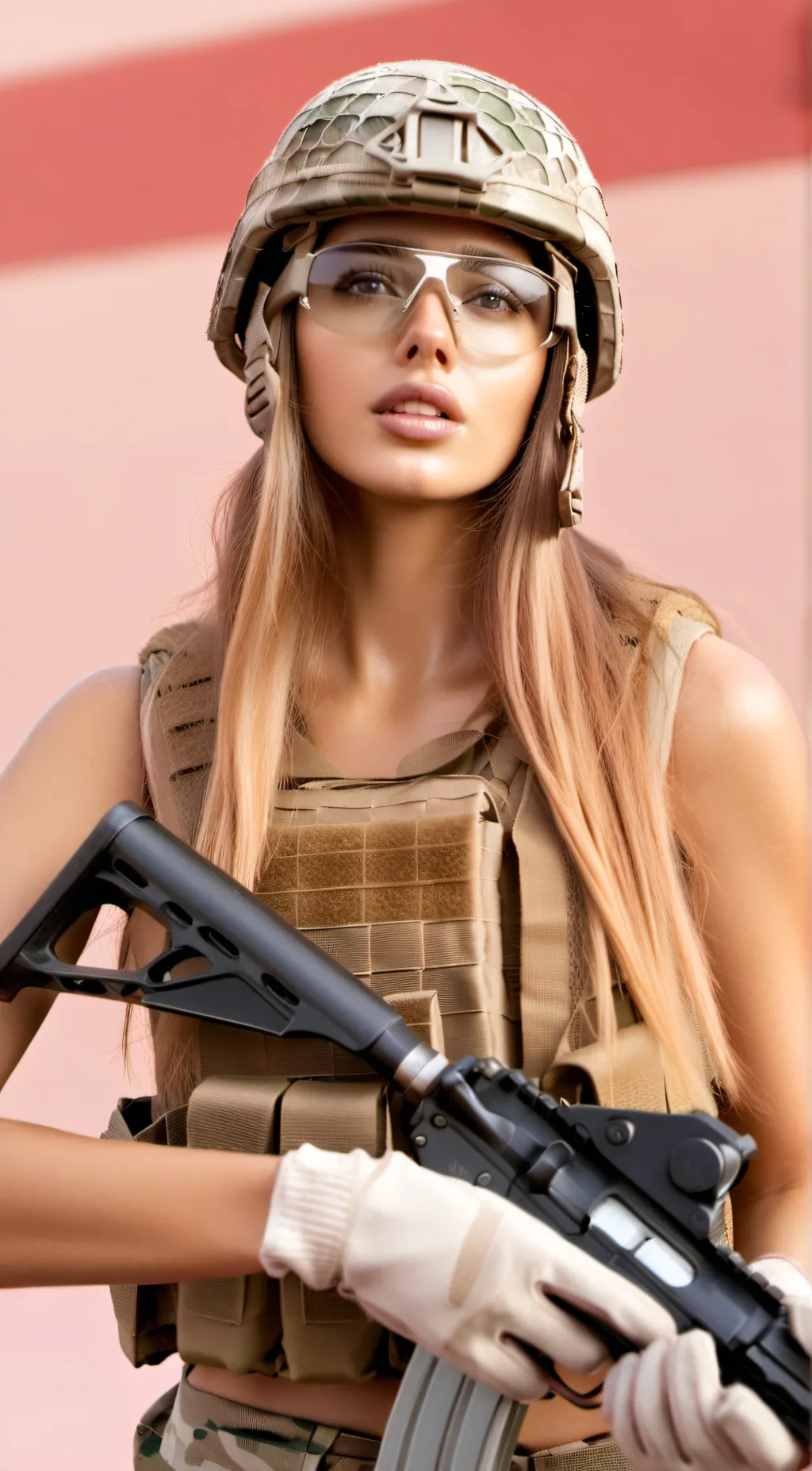 ai character: sargent kassel background