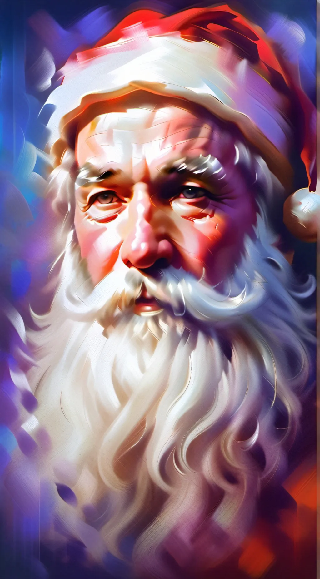 ai character: santa background