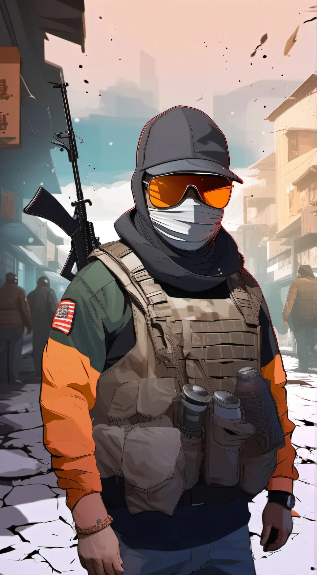 ai character: Axle  background