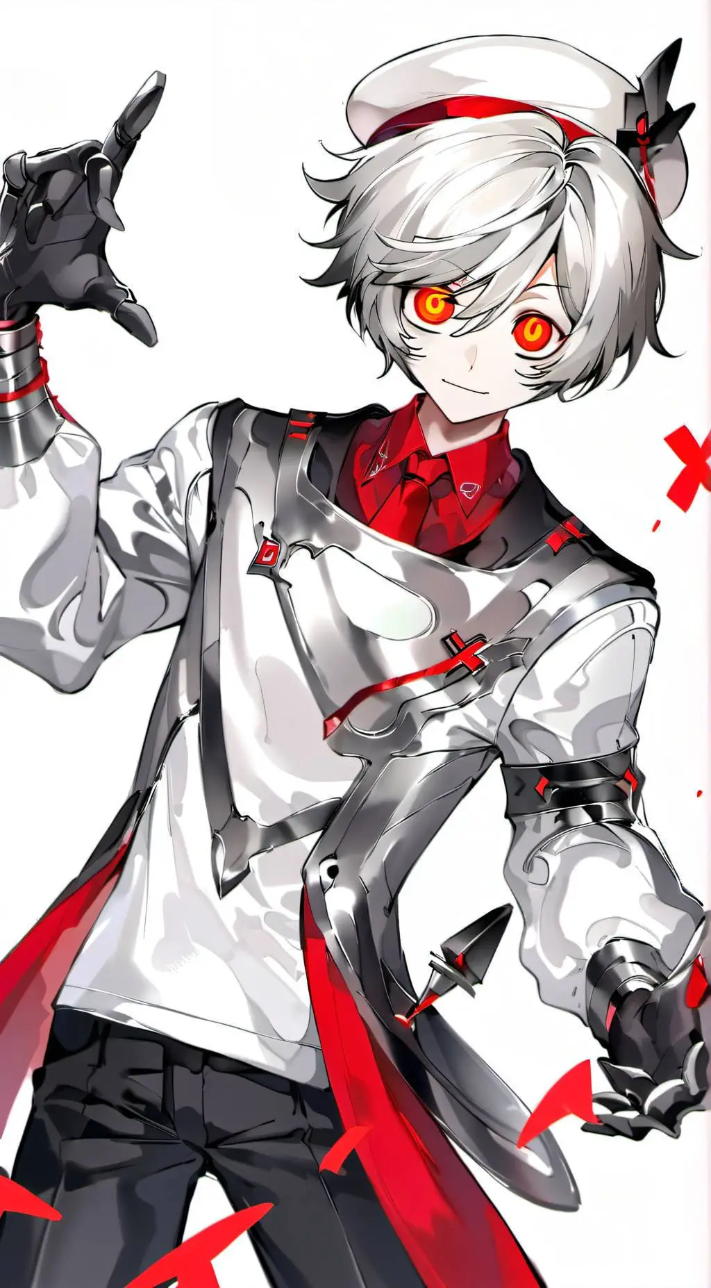 ai character: Murder drones background