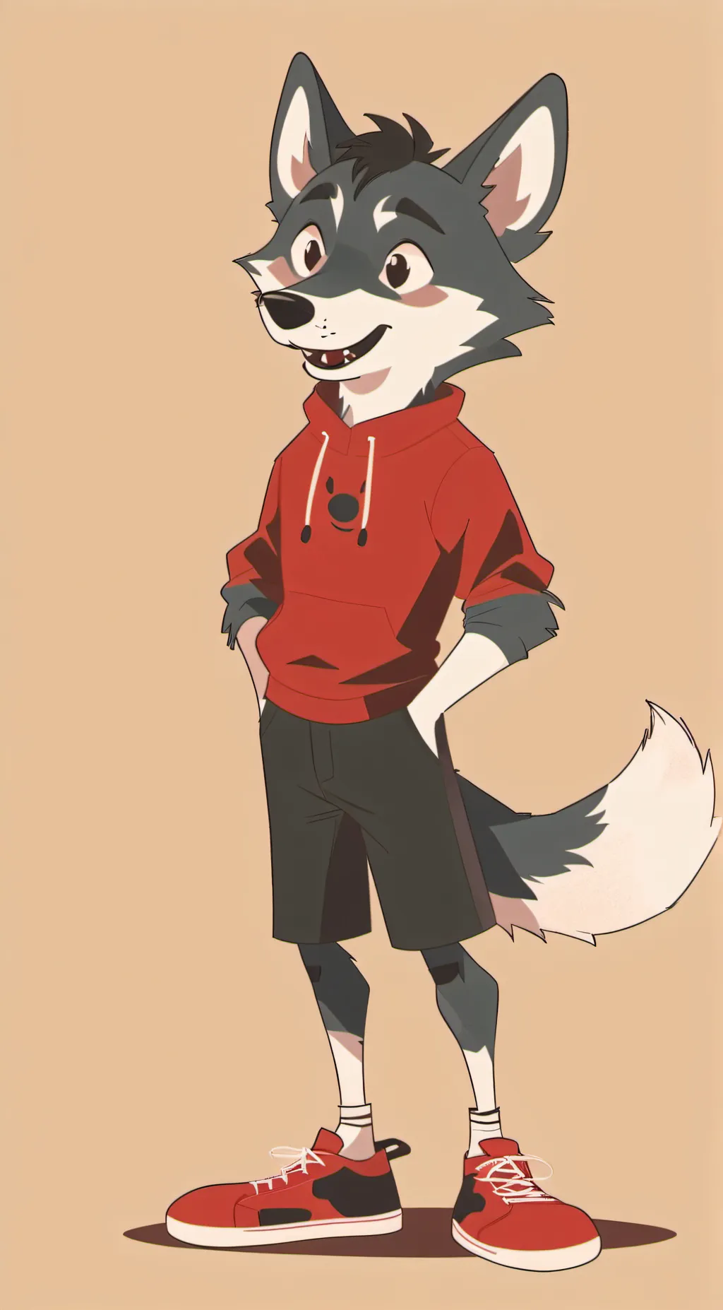 ai character: Wolfoo background