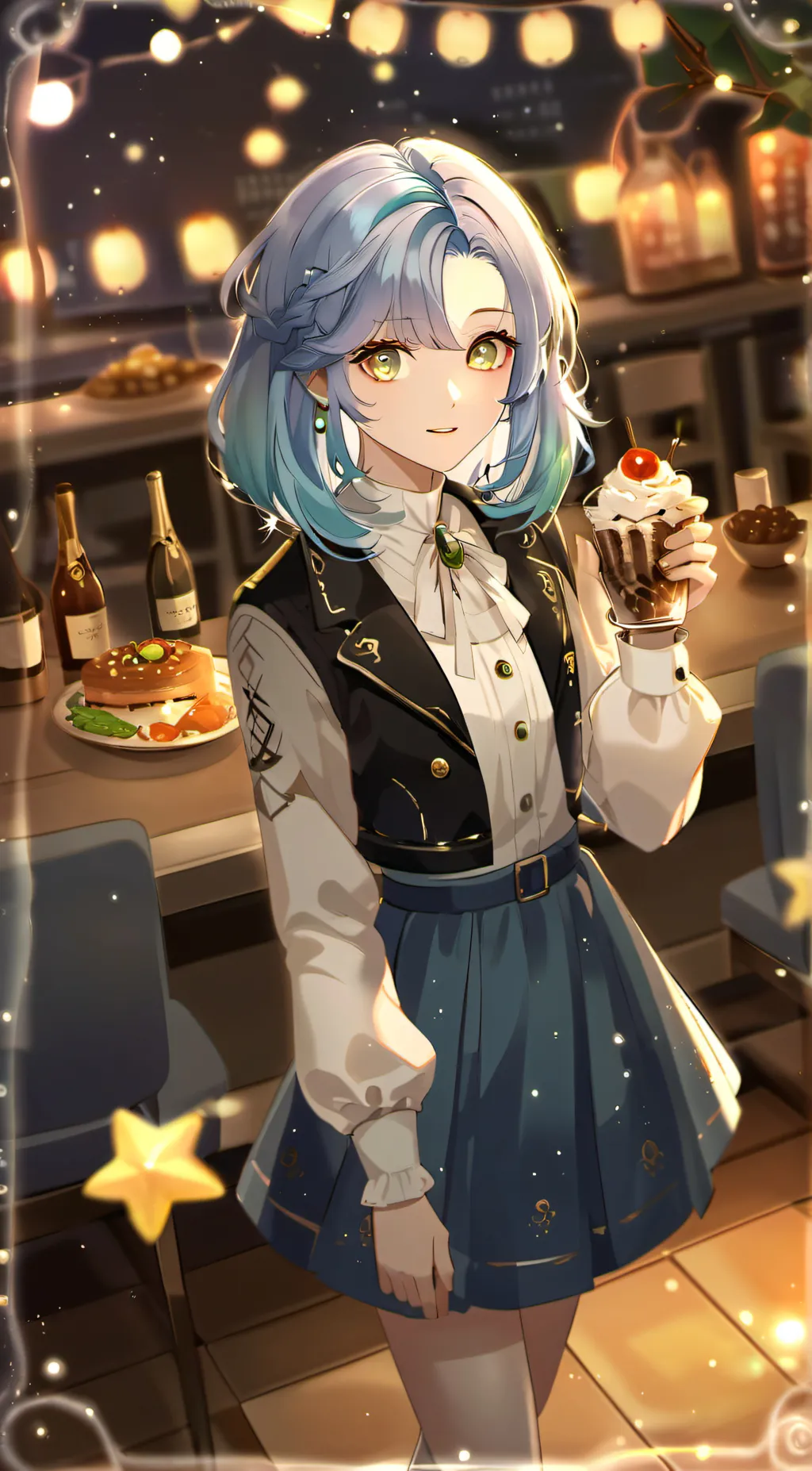 ai character: Sophia background