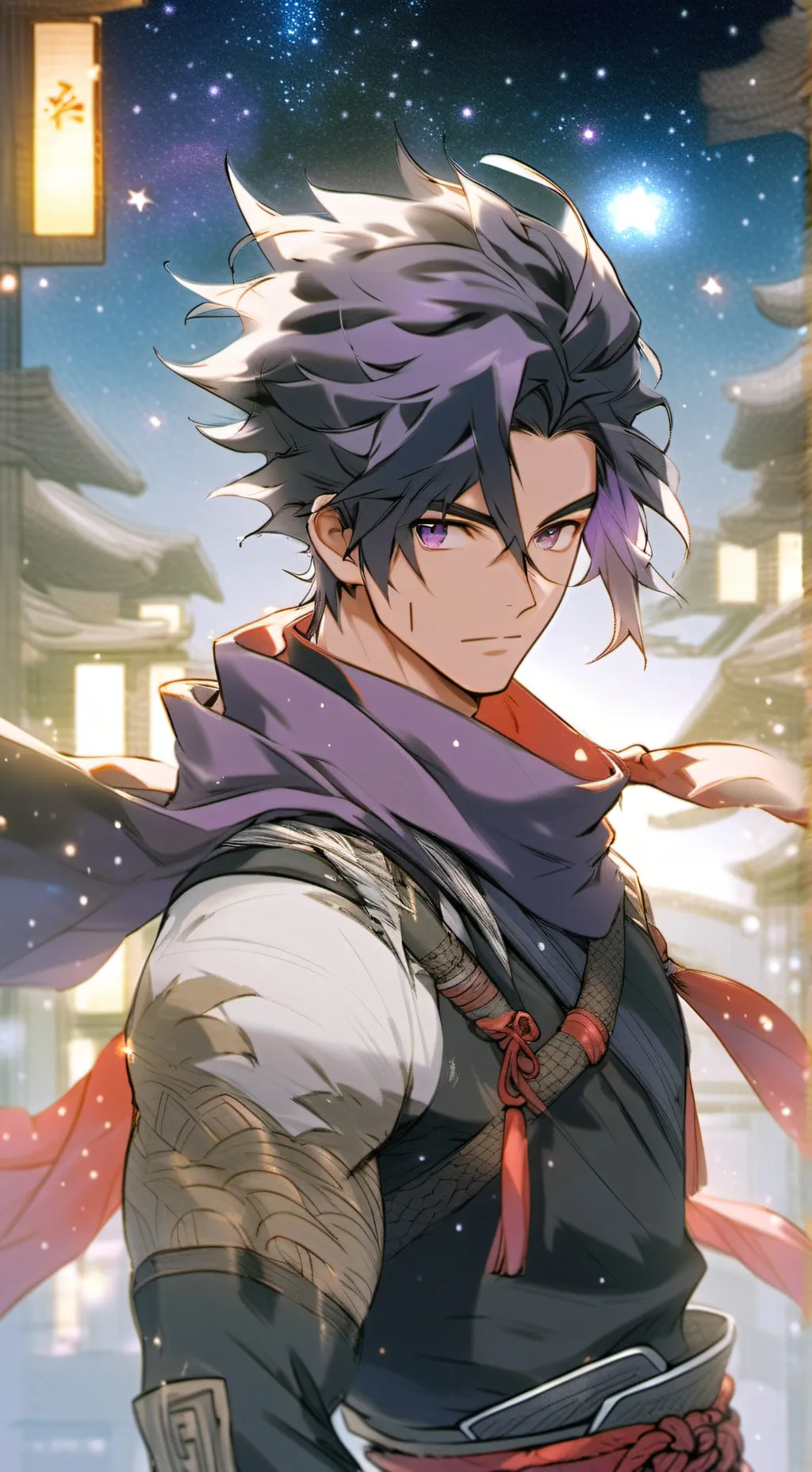 ai character: Kyoto background