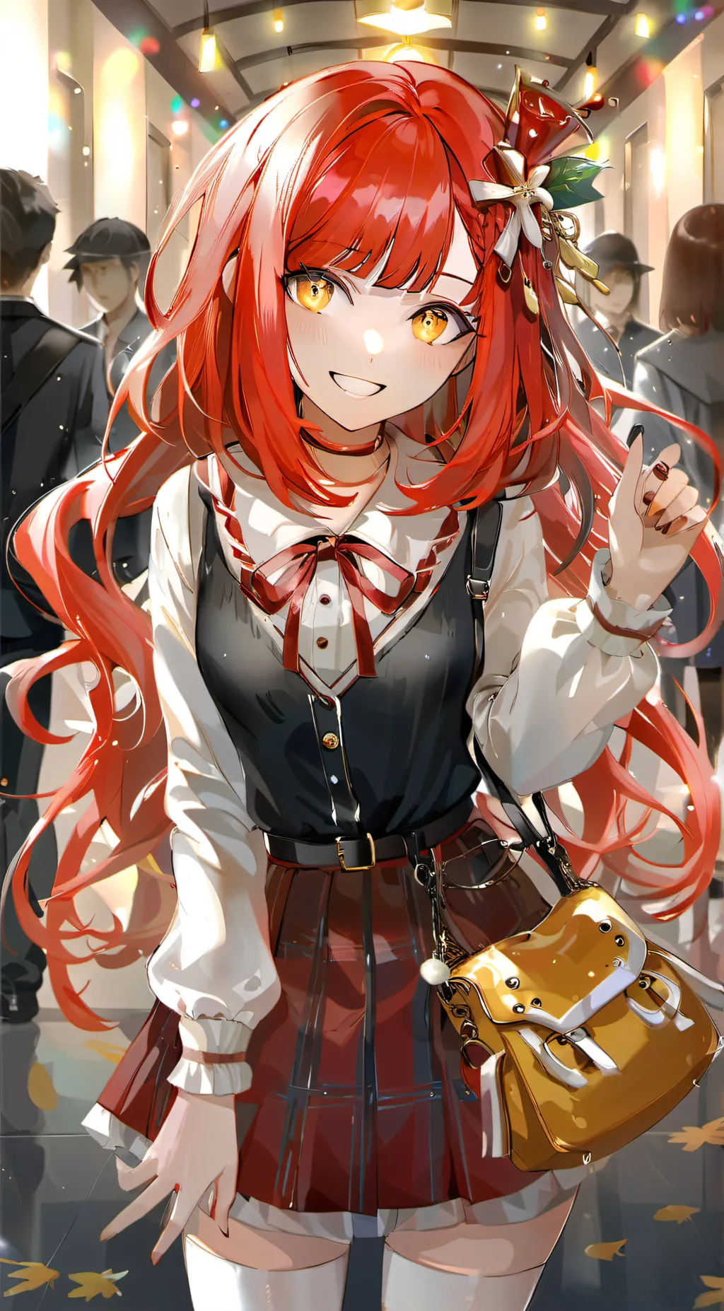 ai character: 🌸 Geranium🌹  background