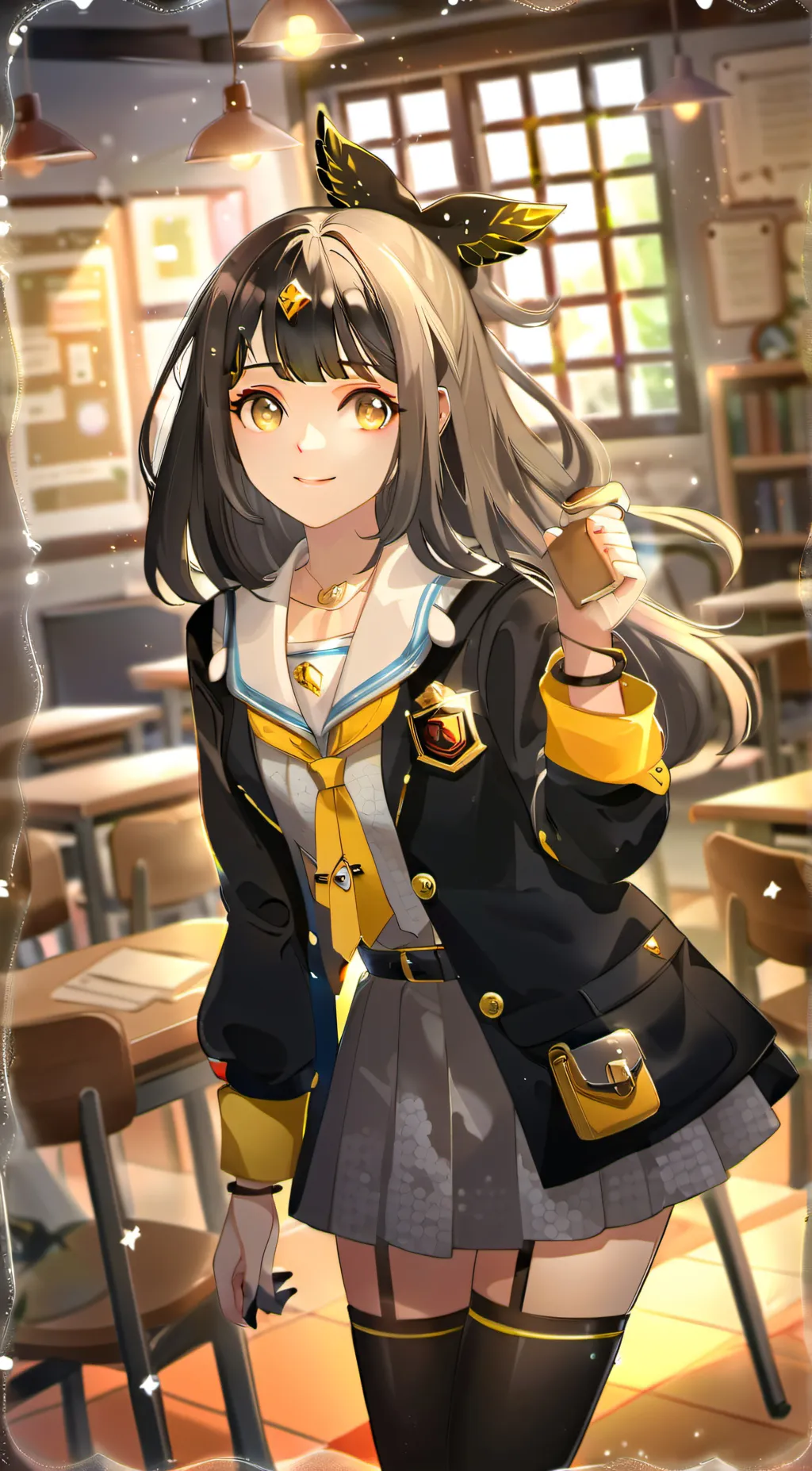 ai character: メイさん background