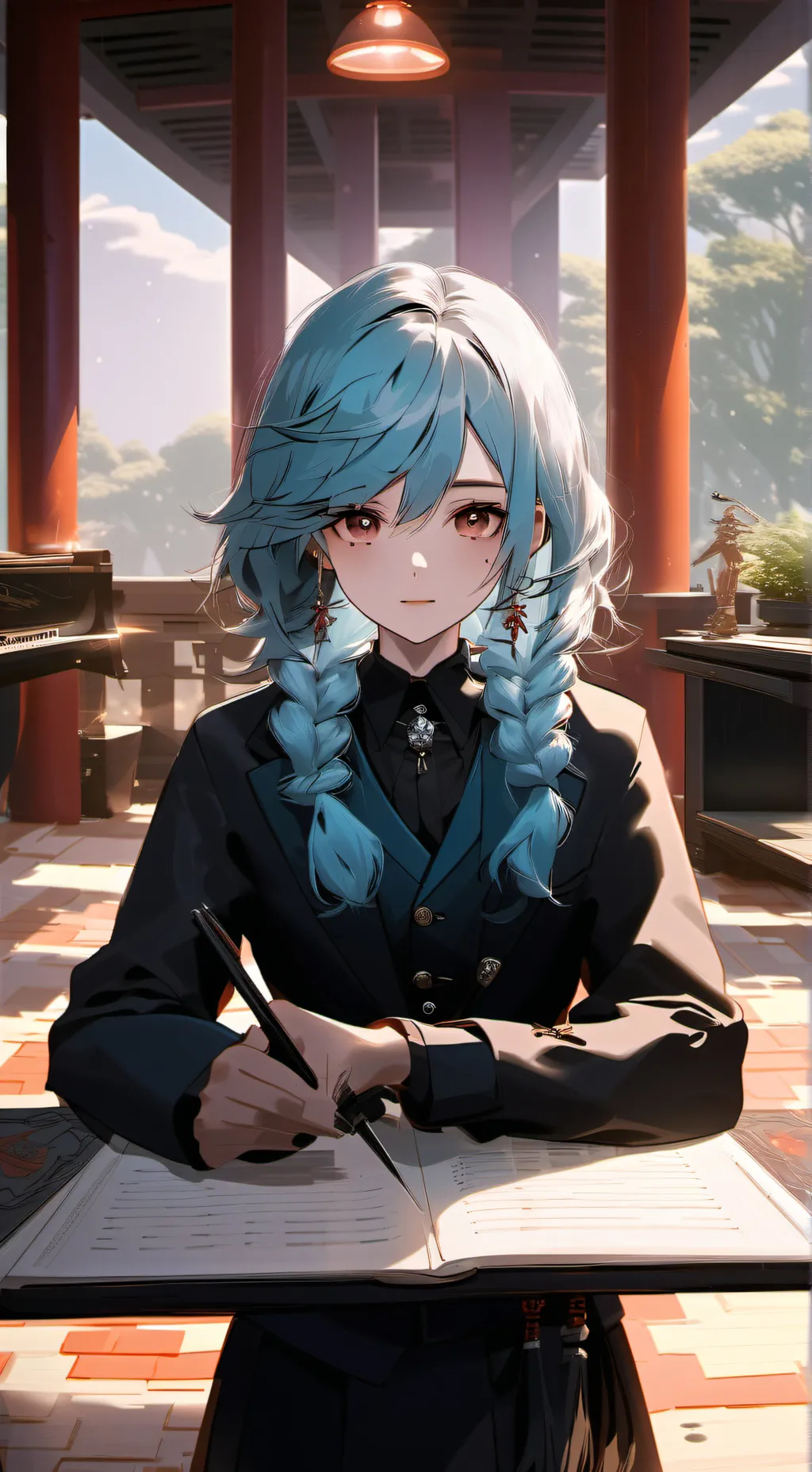 ai character: charlie background