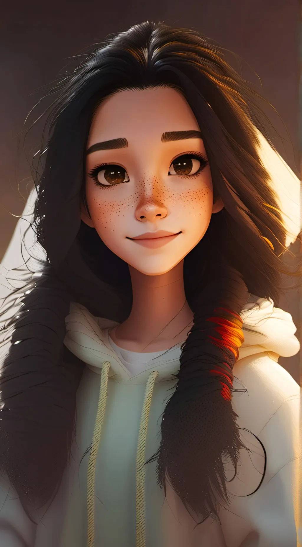 ai character: Maddie background