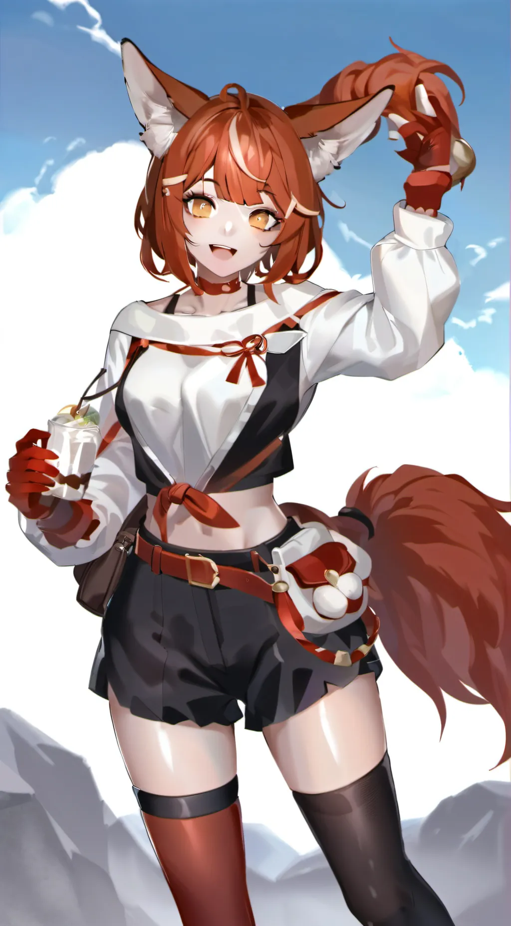 ai character: Summer background