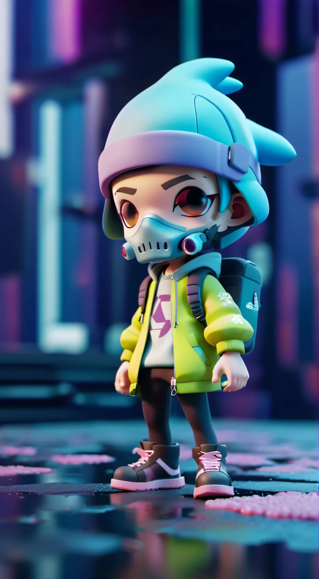 ai character: Jarred and A other background