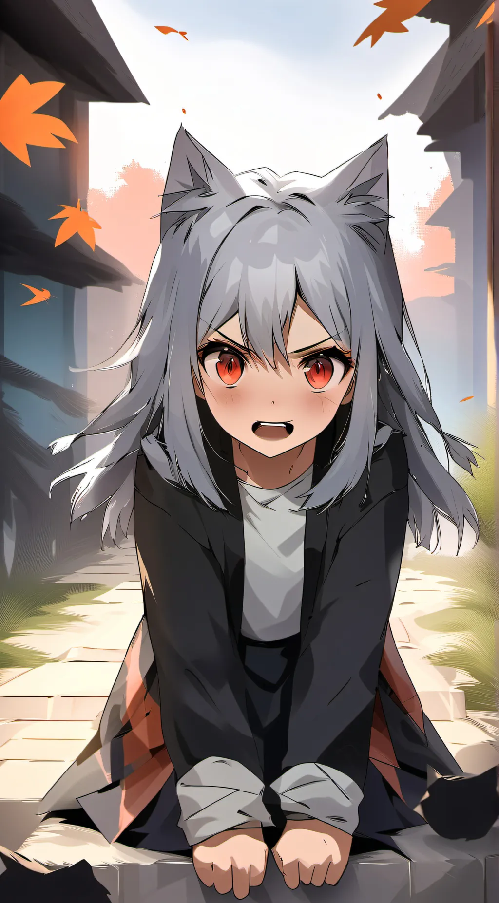 ai character: kika background