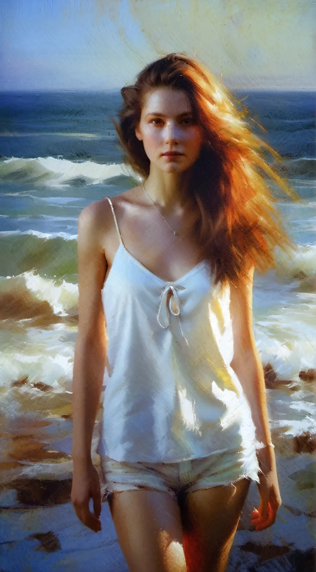 ai character: Aria background