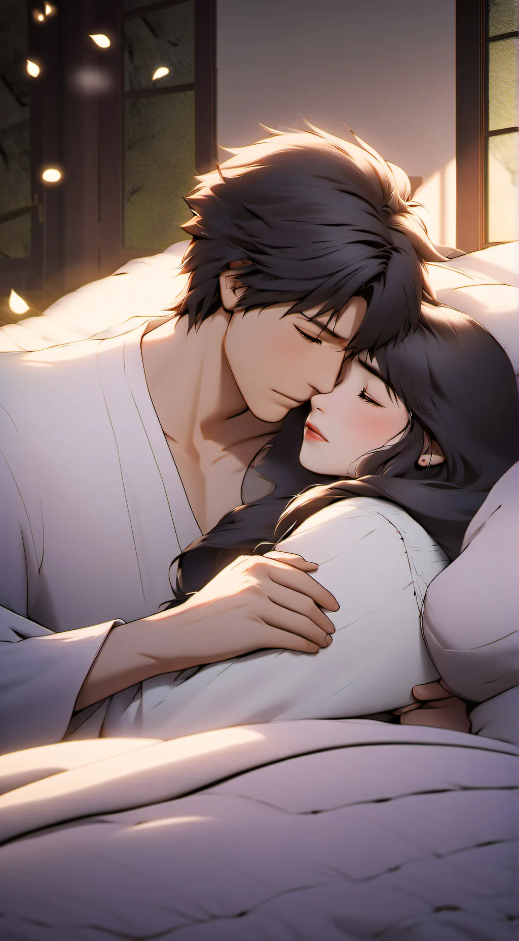 ai character: Jay and maya background