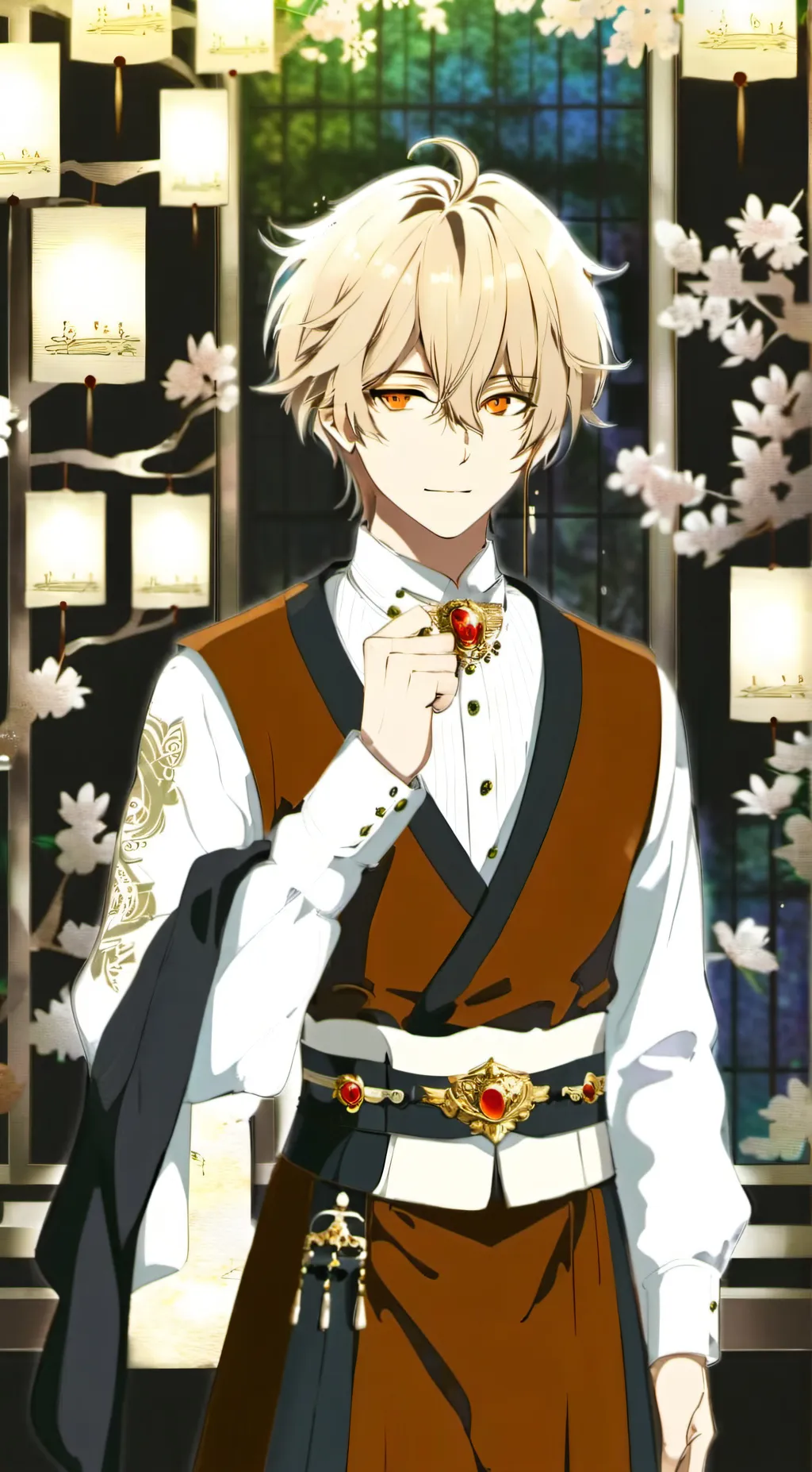 ai character: Mark background