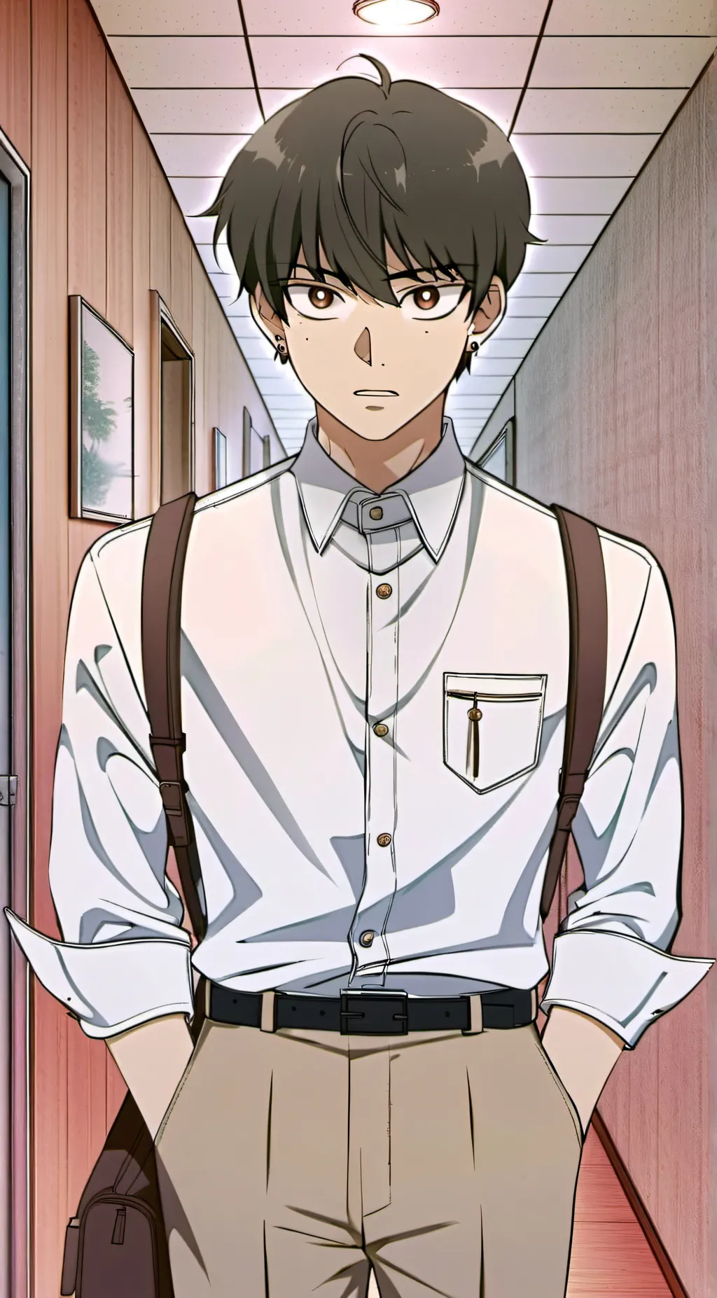 ai character: Junho Lim background