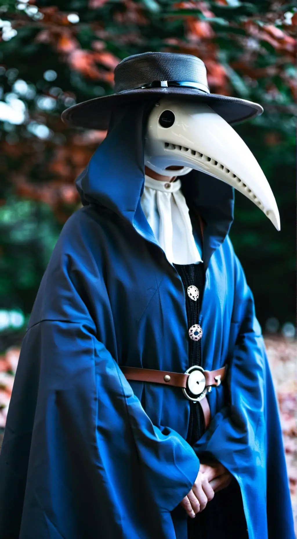 ai character: Female scp-049 background