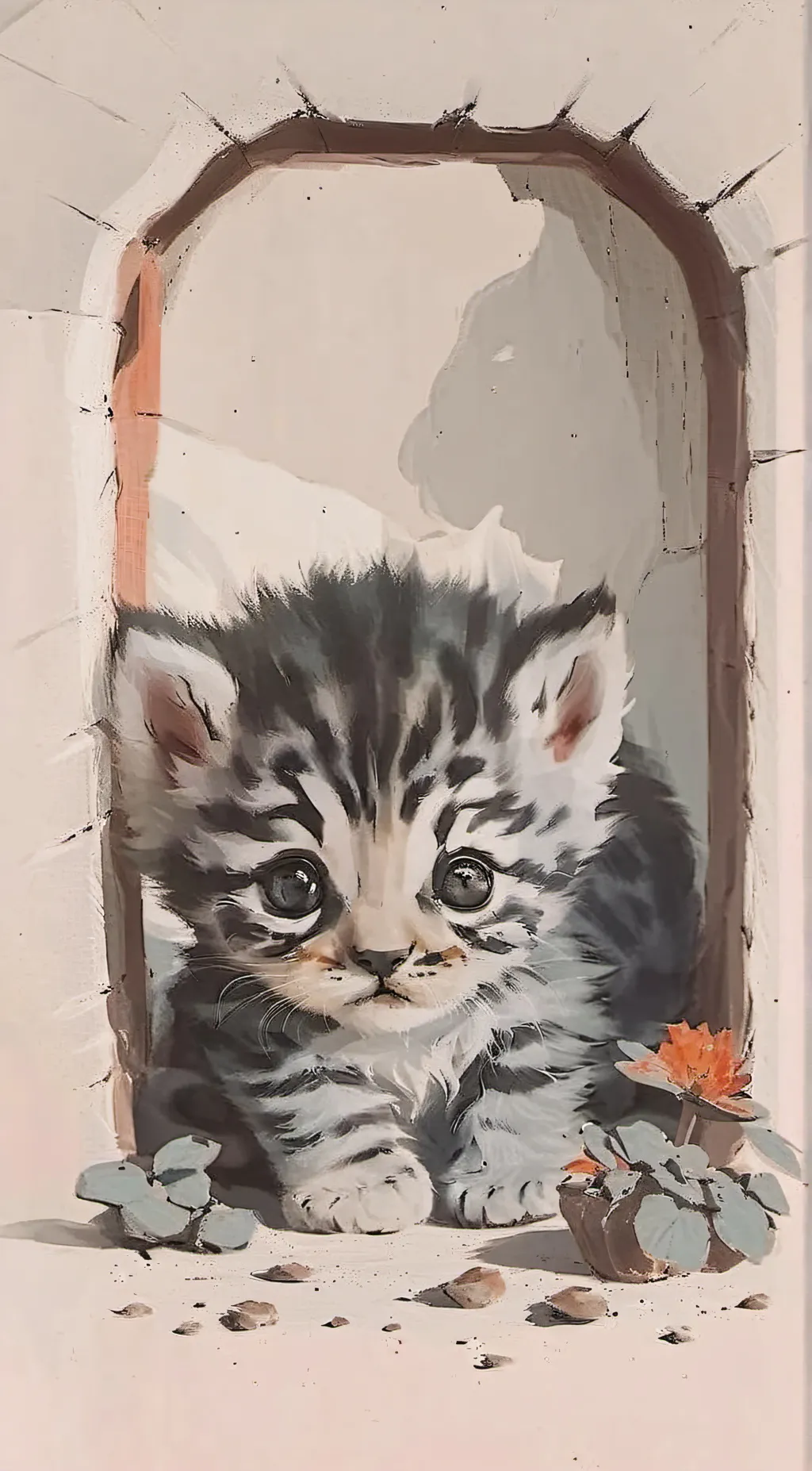 ai character: Baby sushi🍣  background