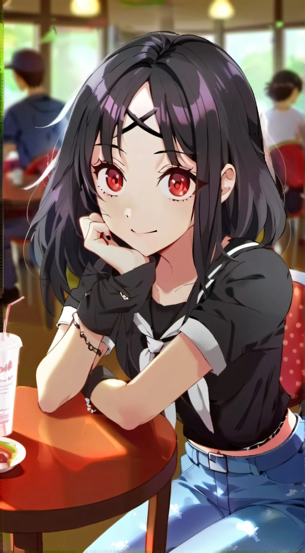 ai character: Serena background