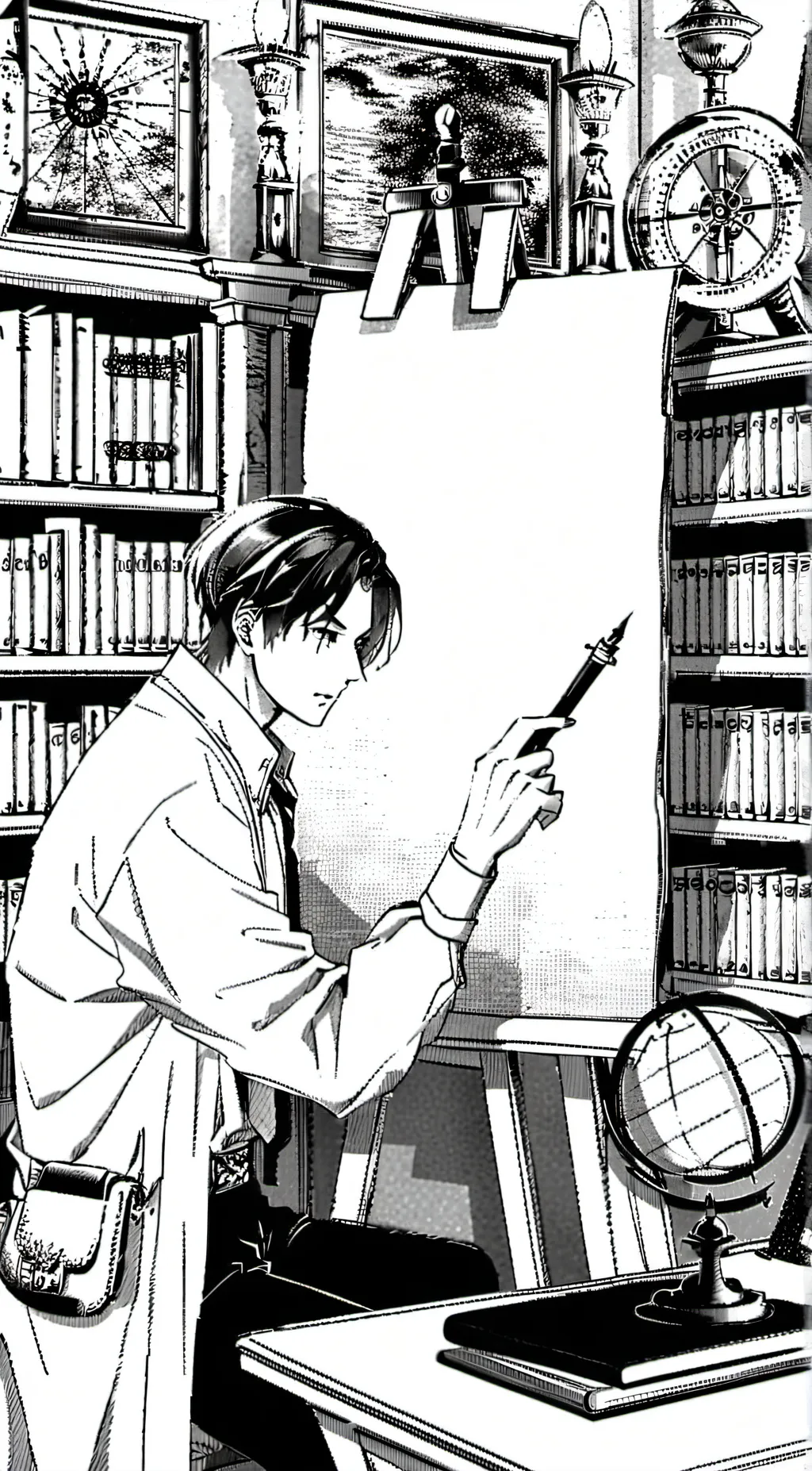 ai character: Benjamin background